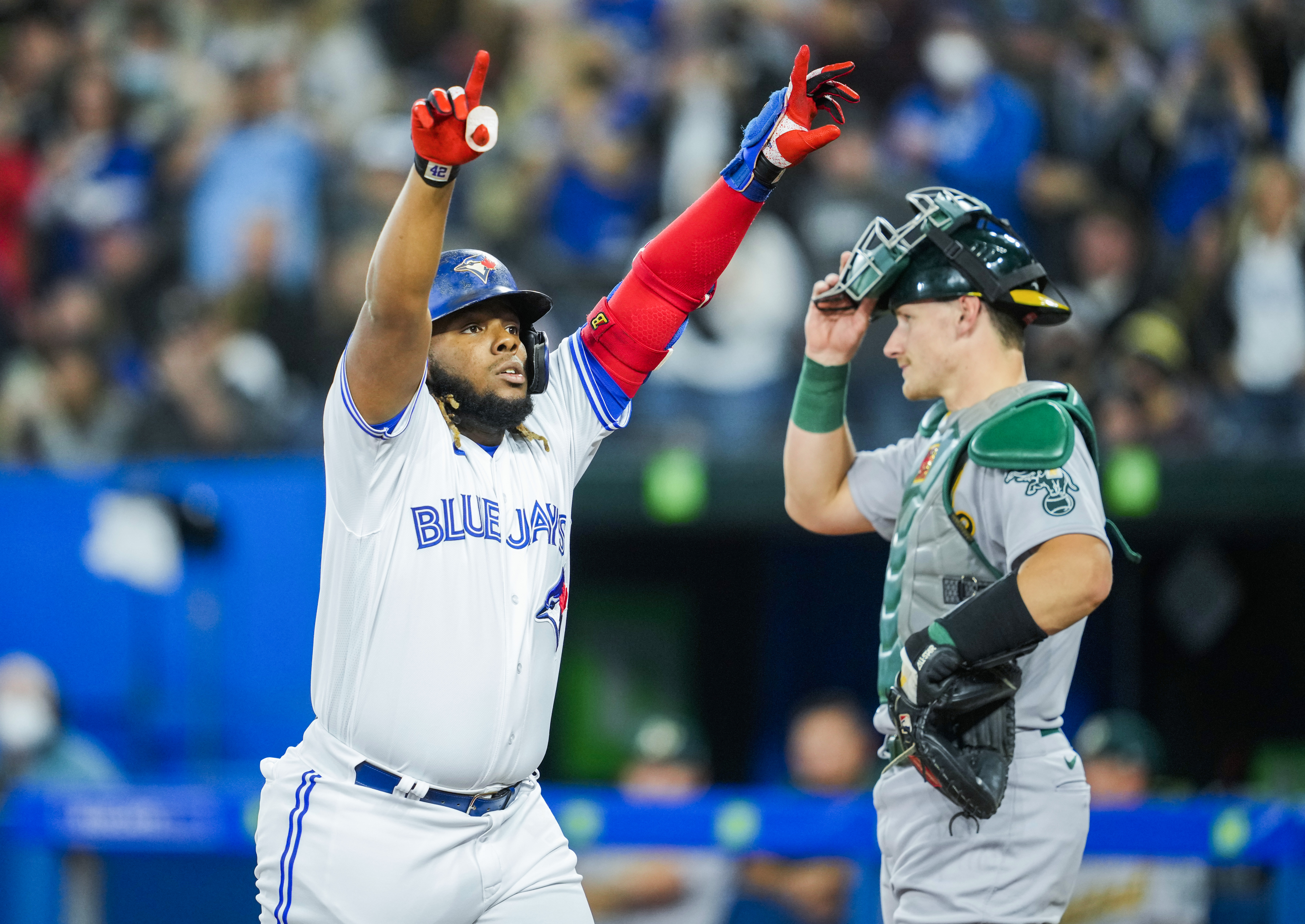 Toronto slugger Vladimir Guerrero Jr., hits solo homer as Blue Jays top  Athletics 4-1