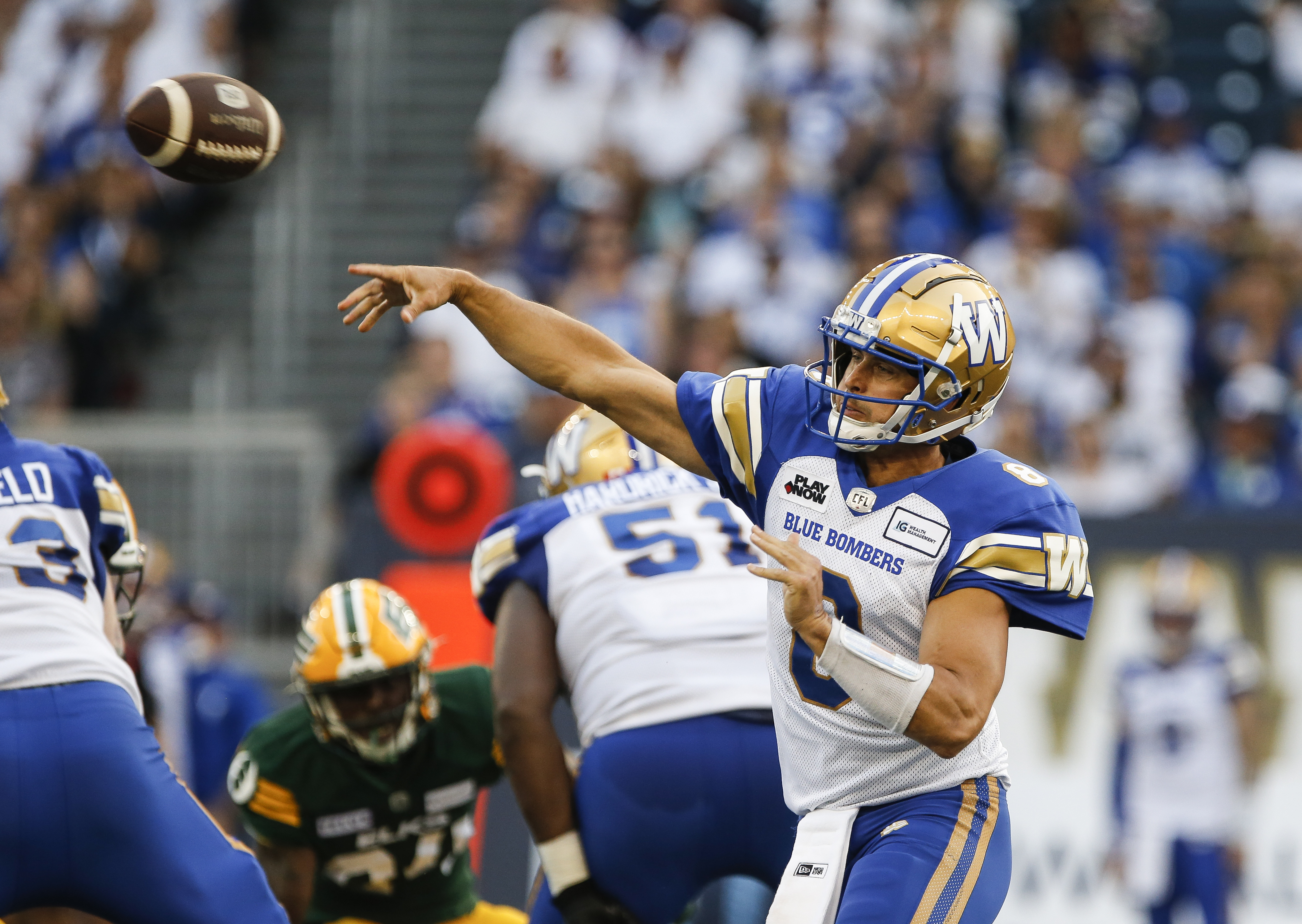 Bombers can clinch early playoff spot for fourth straight CFL season