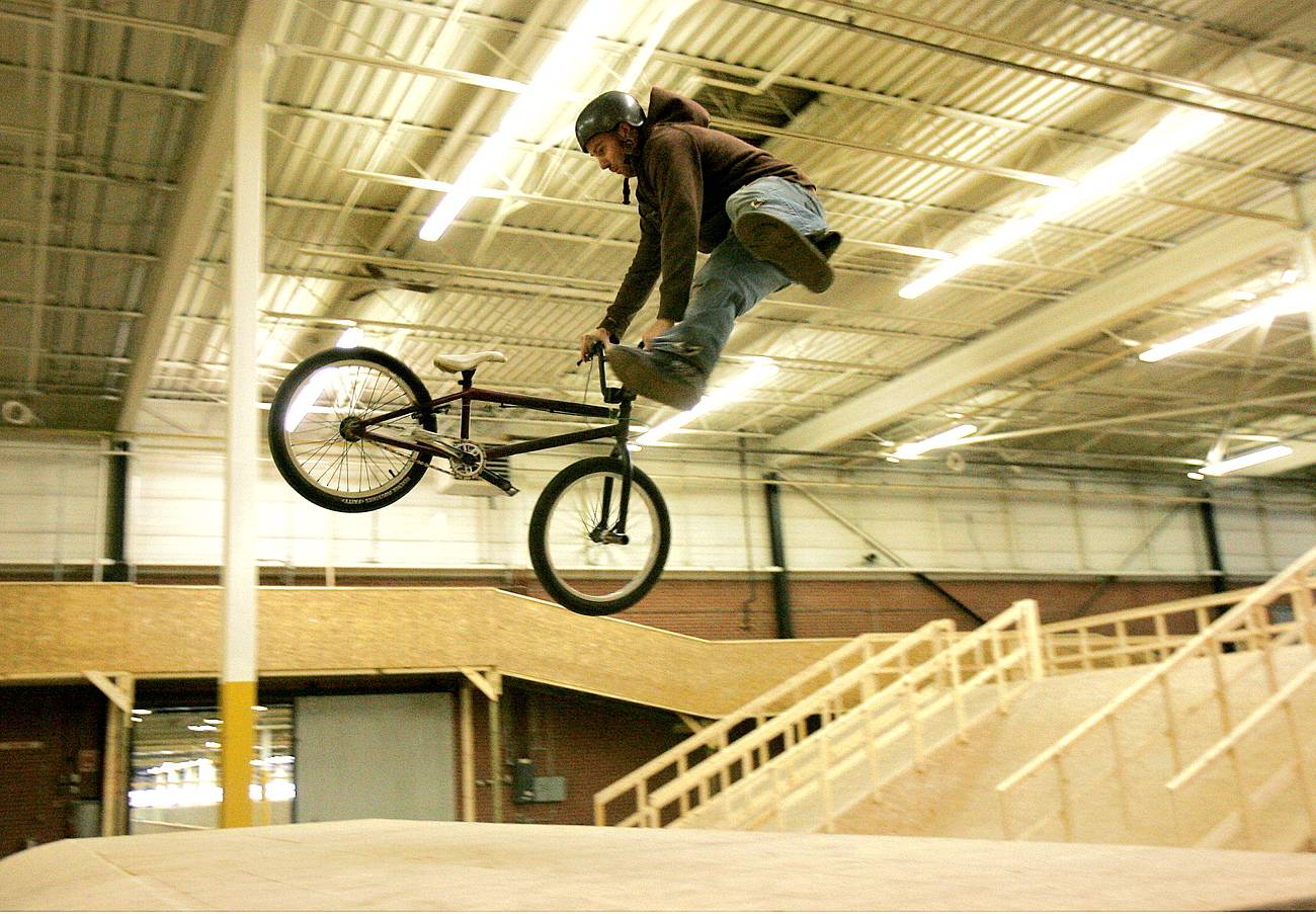 New indoor bike park spurs two wheel dreams The Globe and Mail