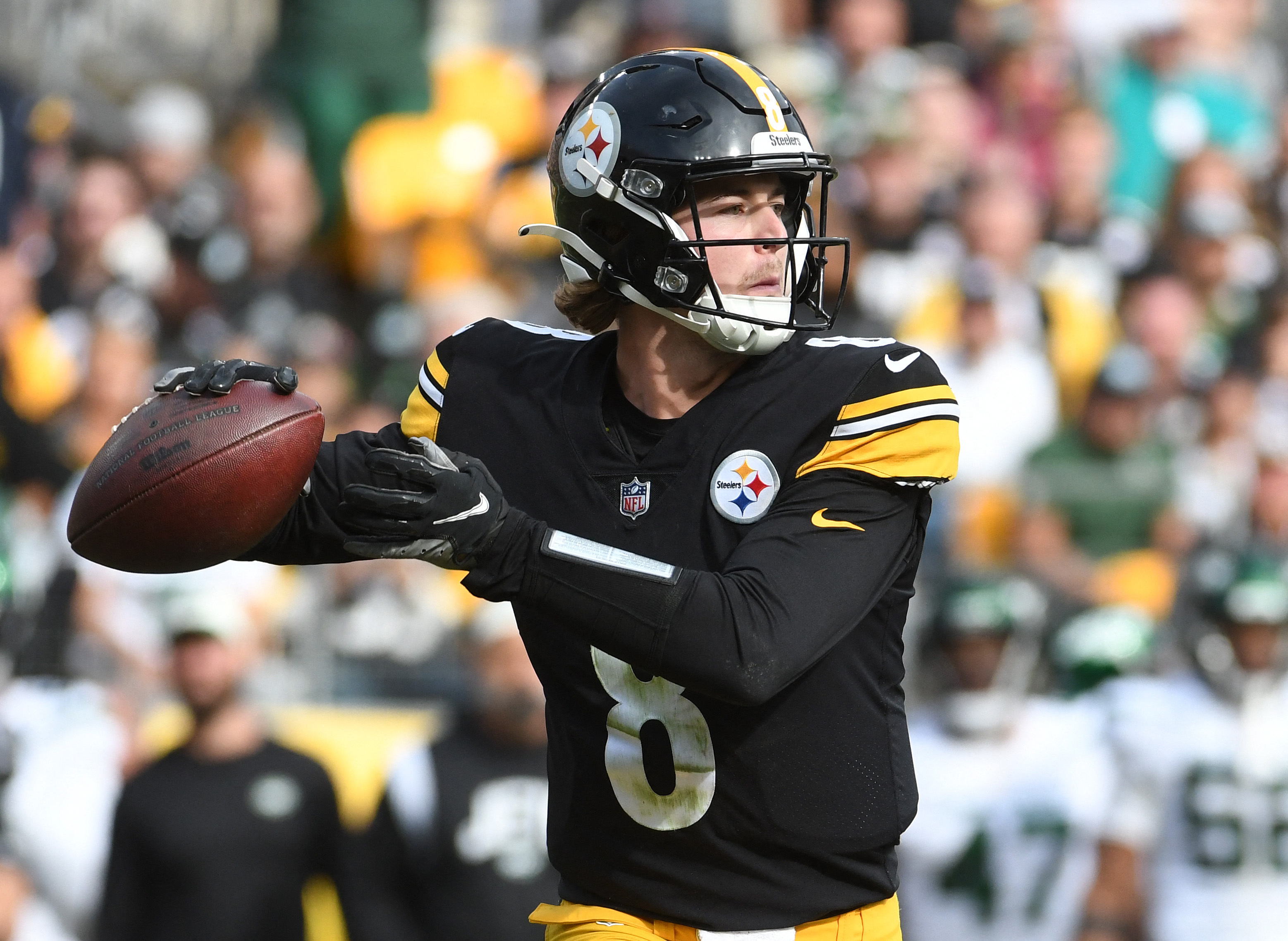 Steelers' Kenny Pickett has first 2 pass TD game of his career