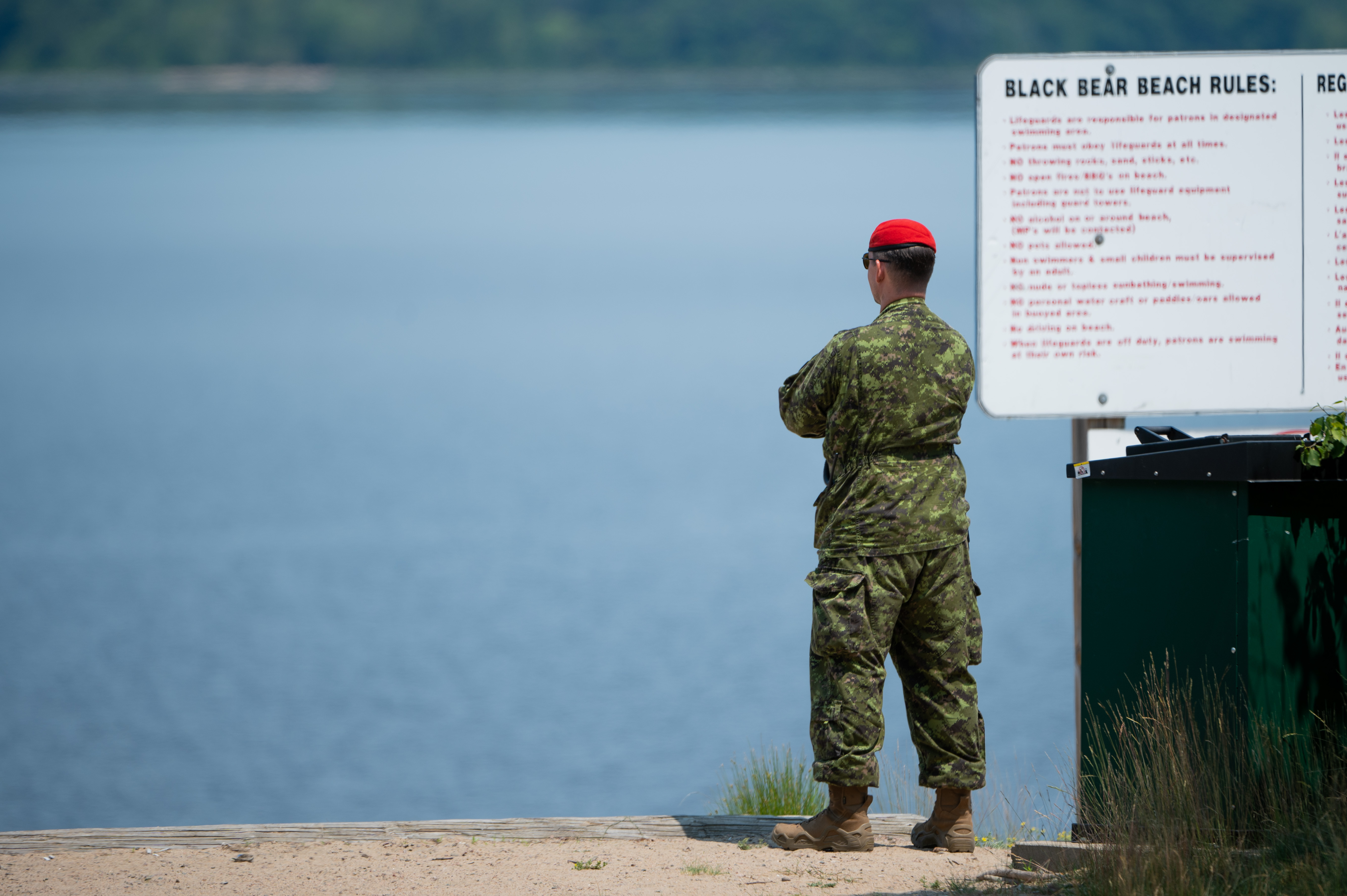 Search and rescue continues for two missing after military