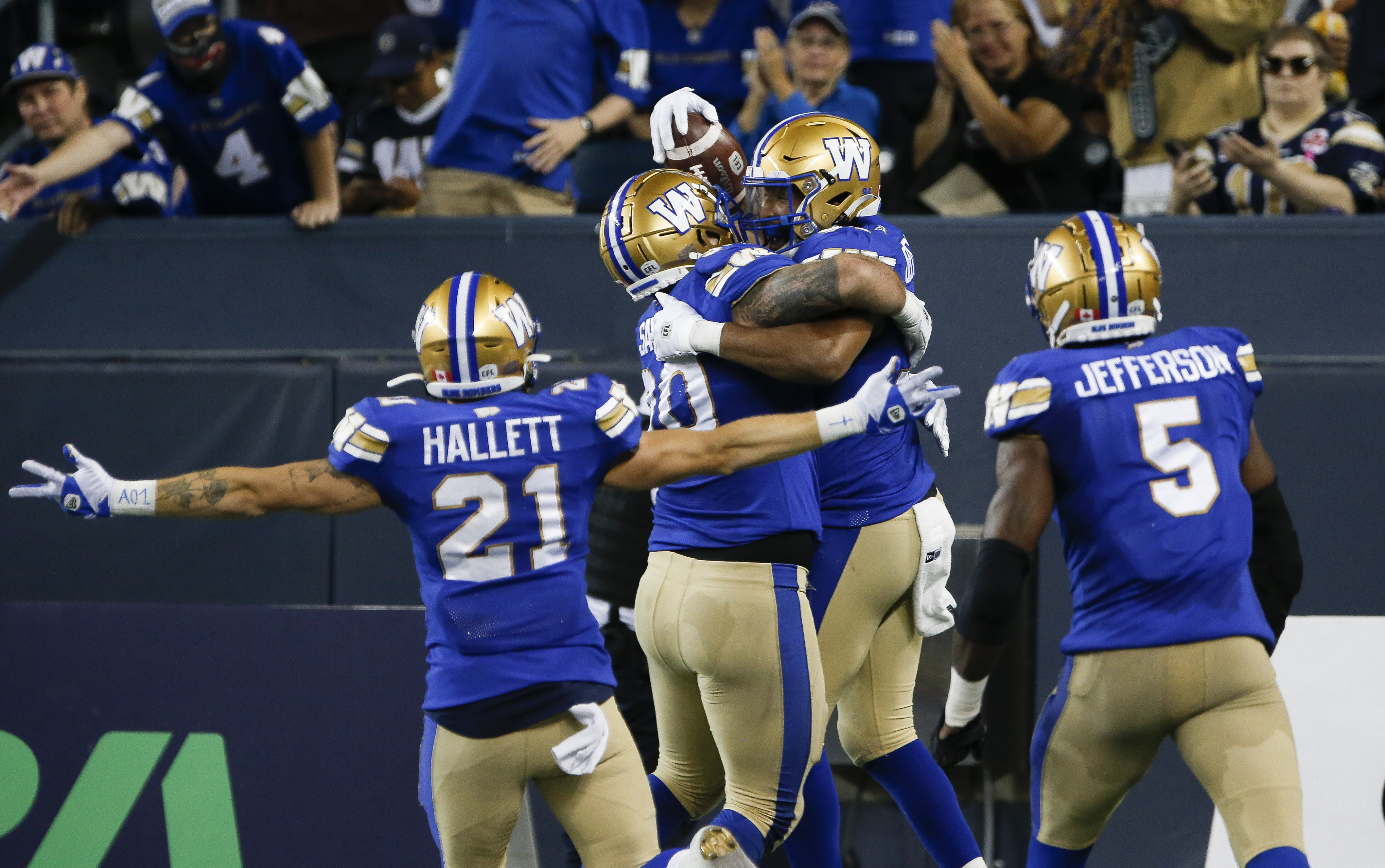 Bombers can clinch early playoff spot for fourth straight CFL season