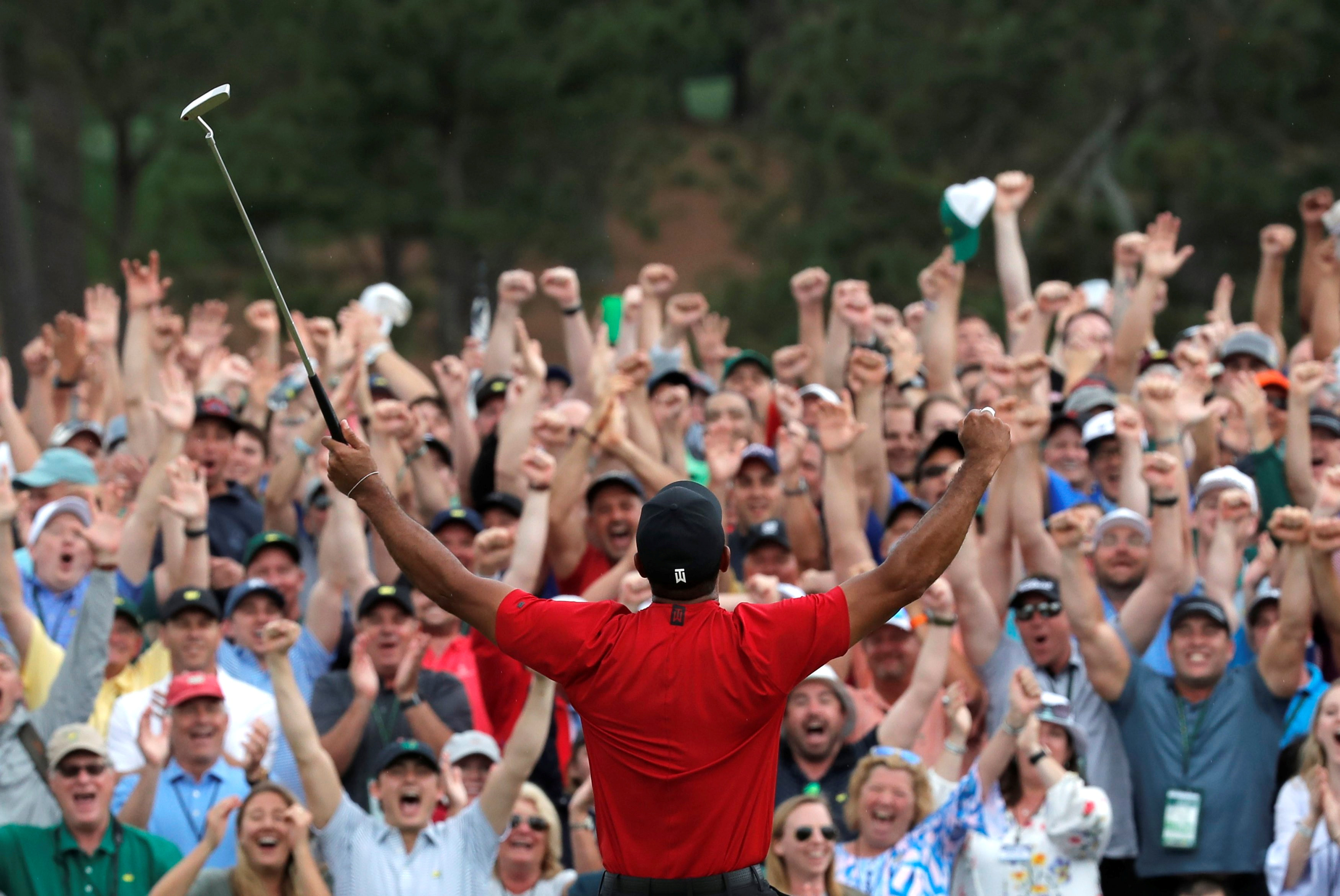 Tiger woods outlet shirt 2019 masters