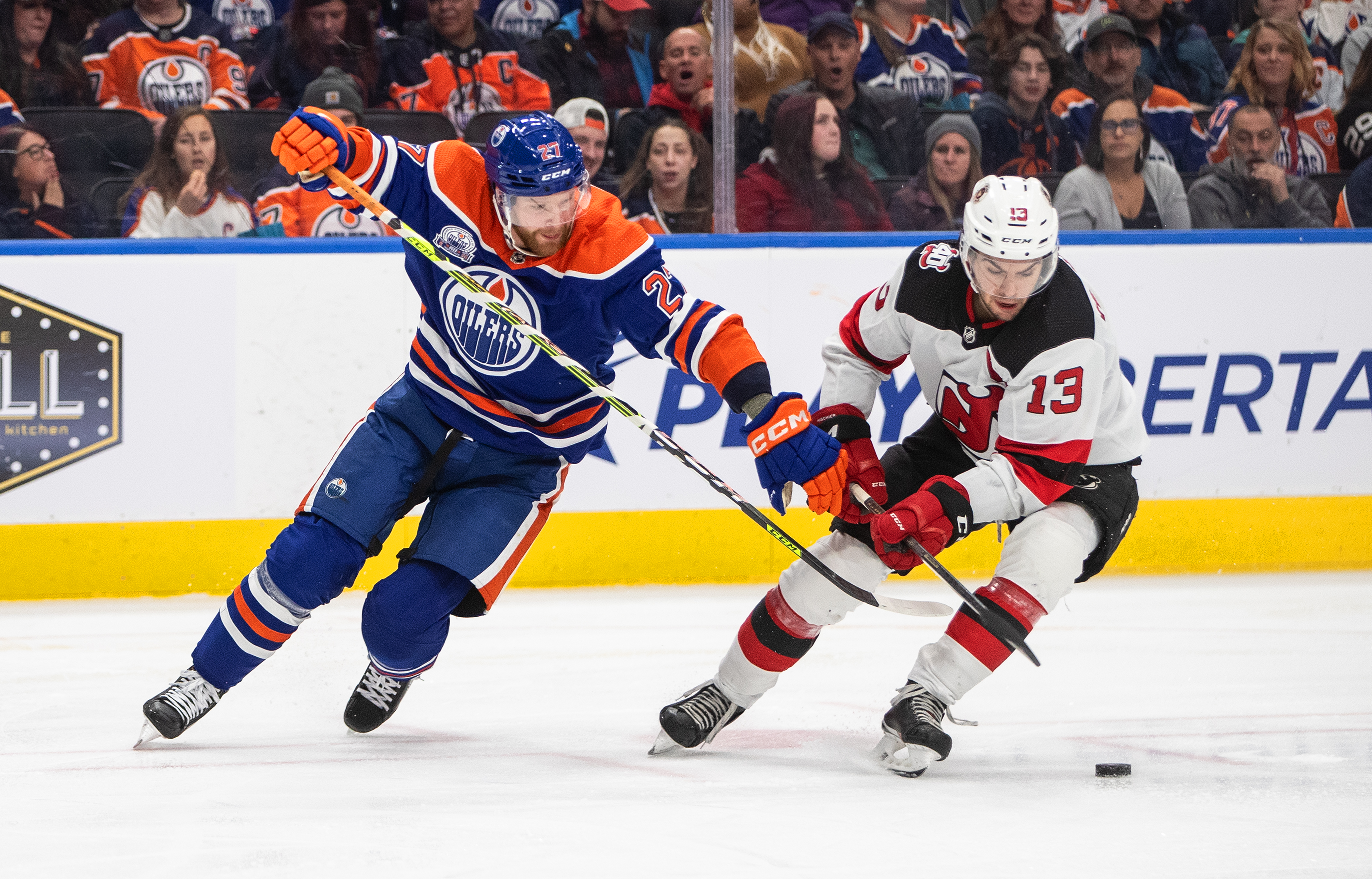 Oilers complete third-period comeback in shootout win over Devils - NBC  Sports