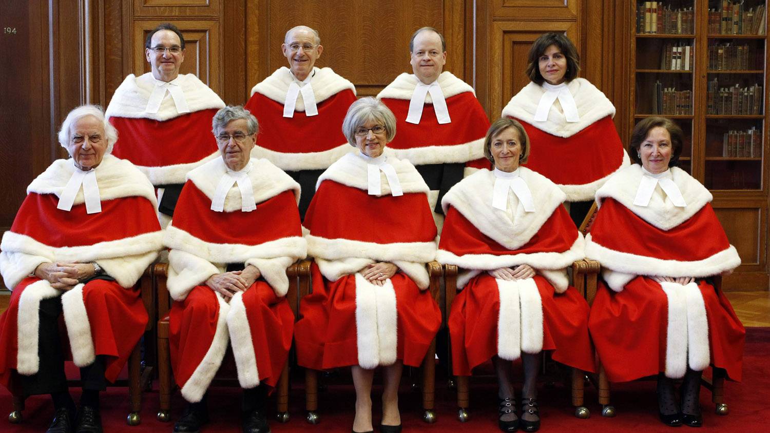 Canadian supreme court outlet judges