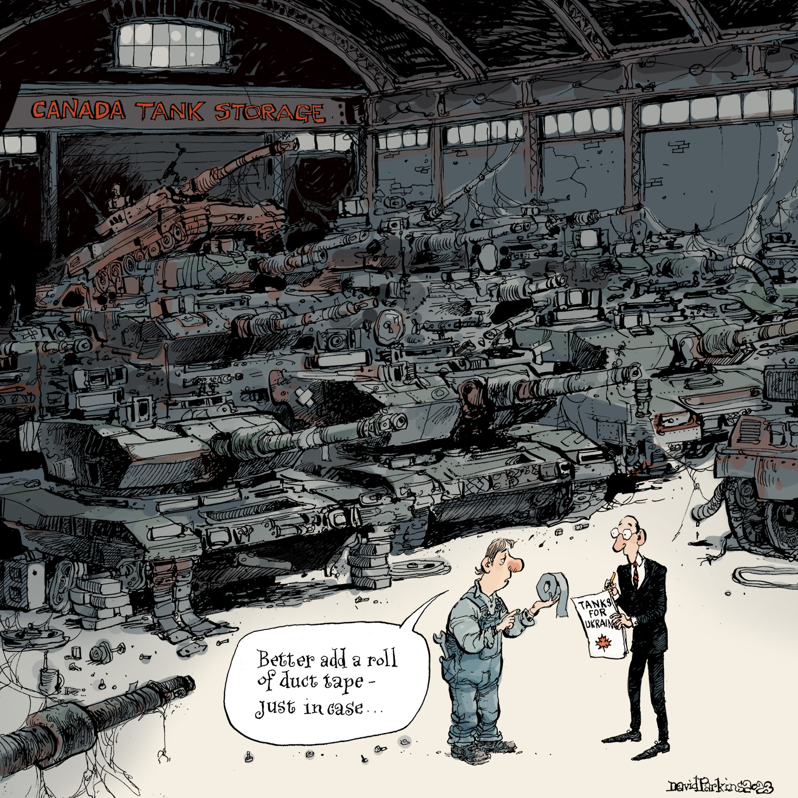 Opinion Editorial Cartoons for January, 2023 The Globe and Mail