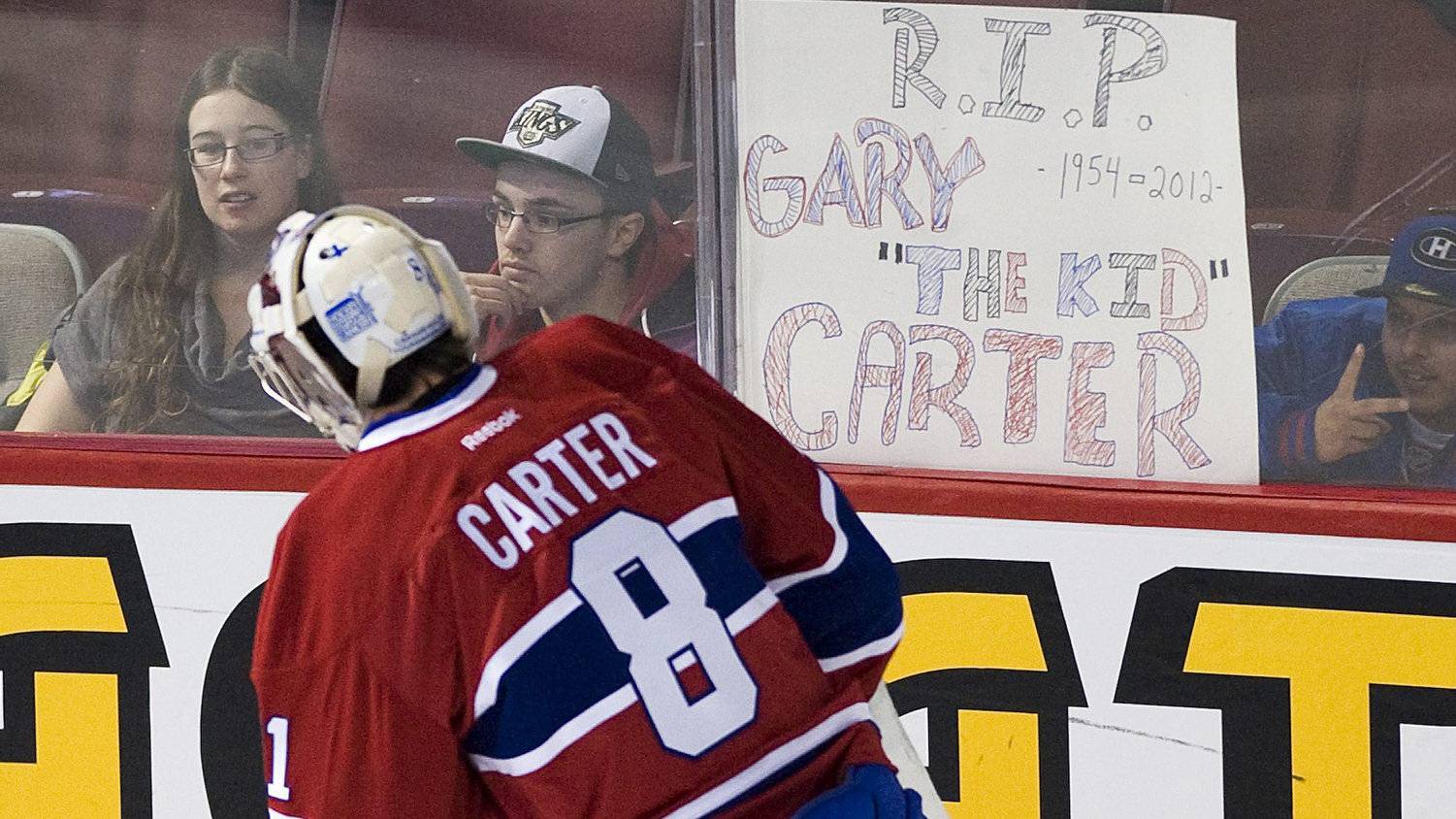 Montreal Canadiens honour Gary Carter with pre-game tribute - The