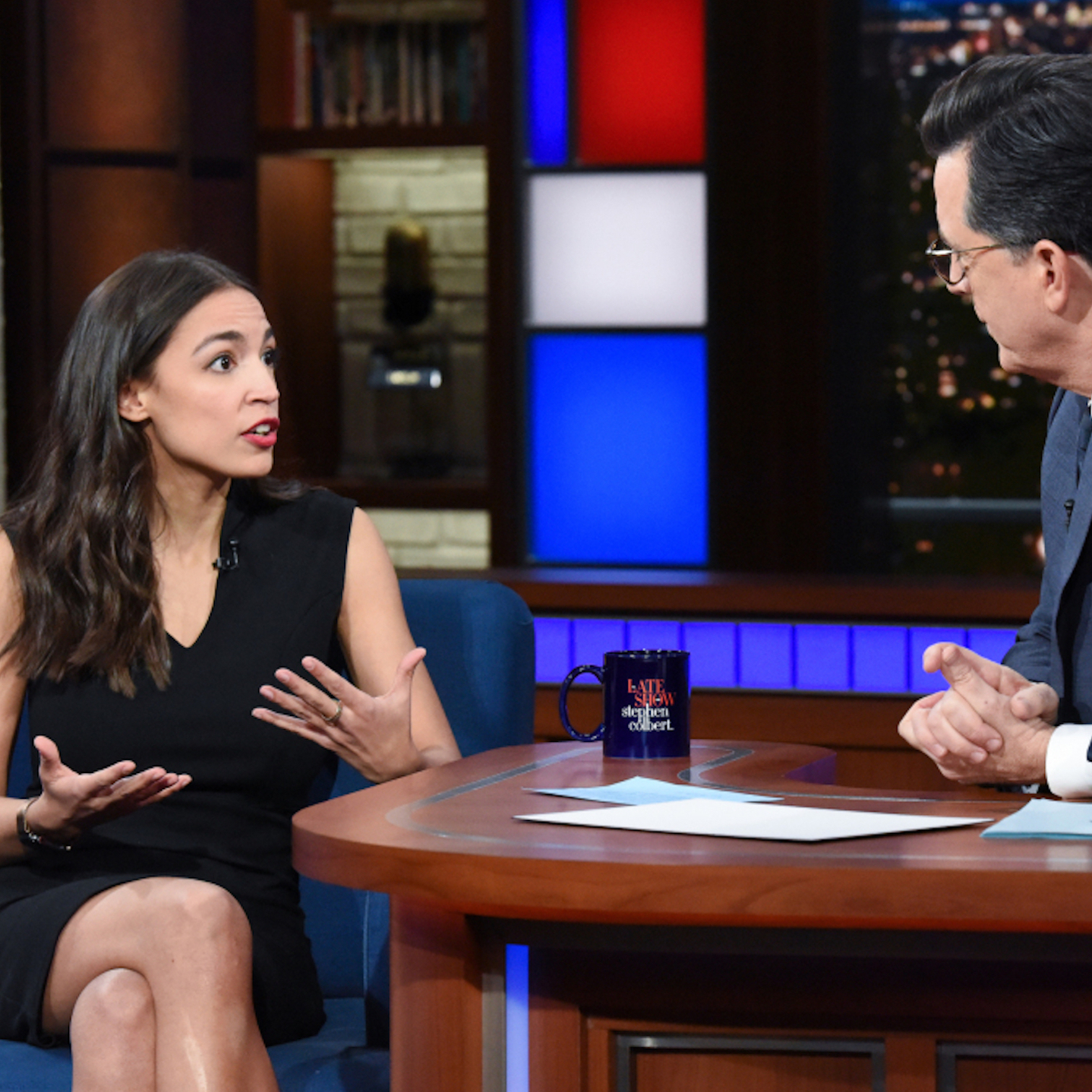 ocasio cortez colbert