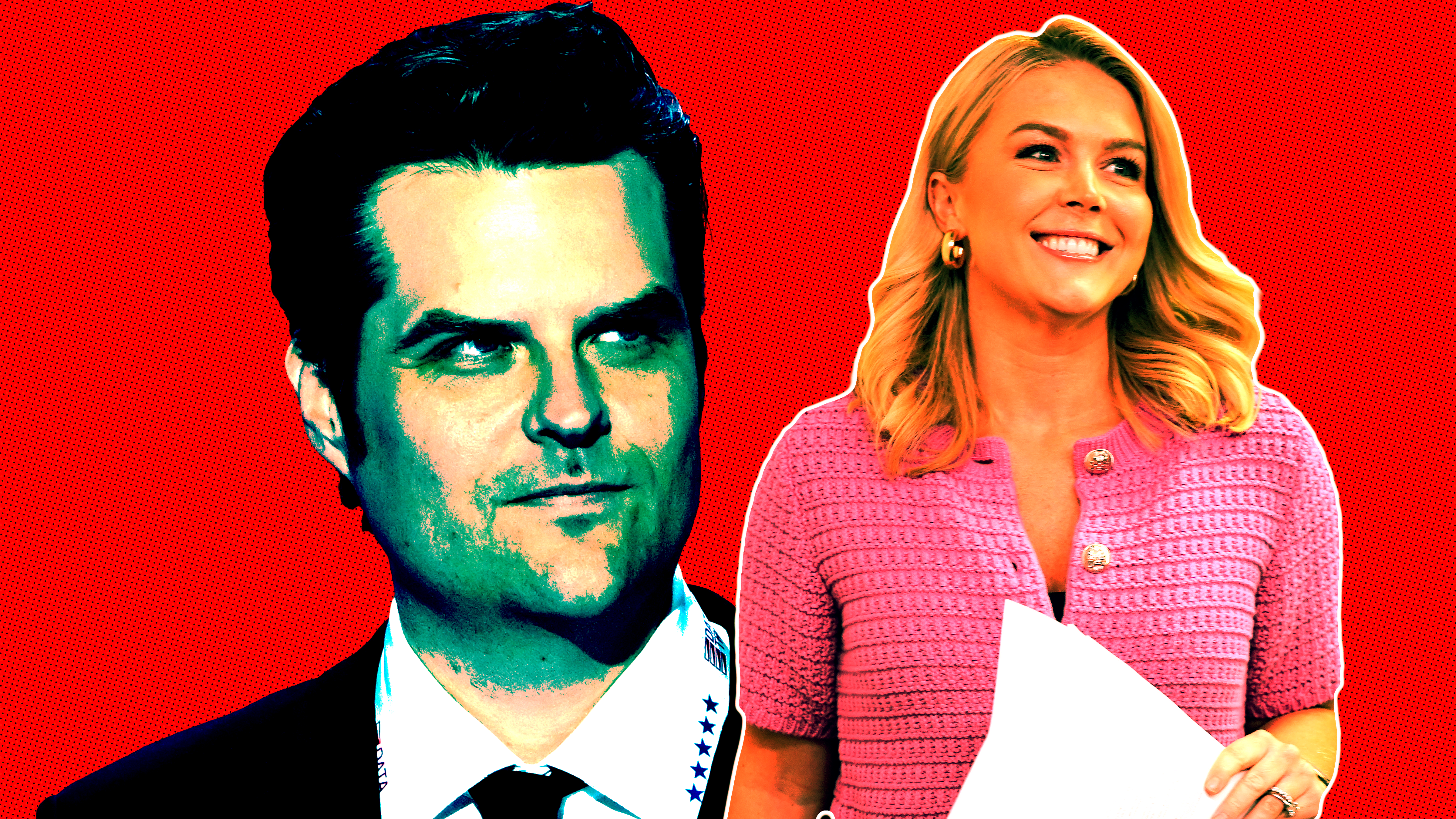 Trump Reject Creeps on Bikini-Clad Karoline Leavitt