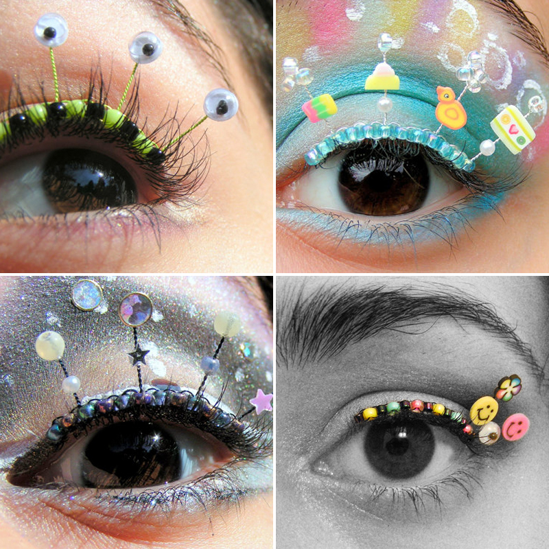 Introducing The Exciting and Vaguely Scary Art of Eyelash Jewelry