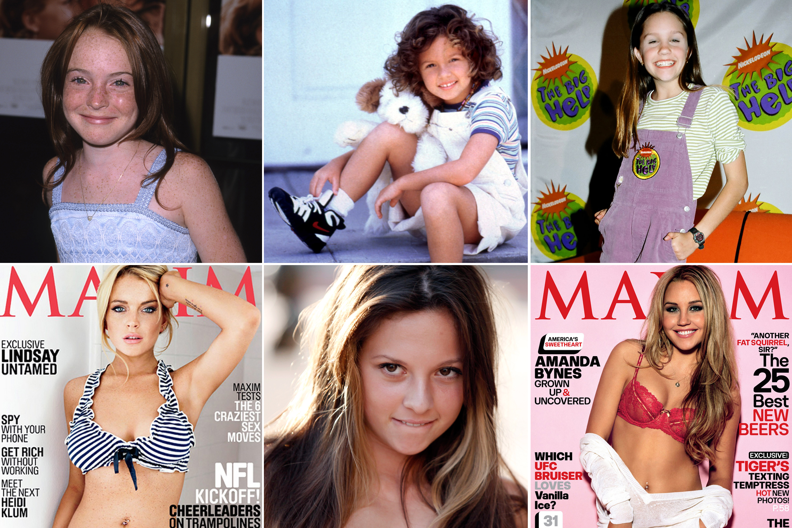 All Grown Up in Maxim: Mackenzie Rosman, Amanda Bynes, Lindsay Lohan & More  (PHOTOS)