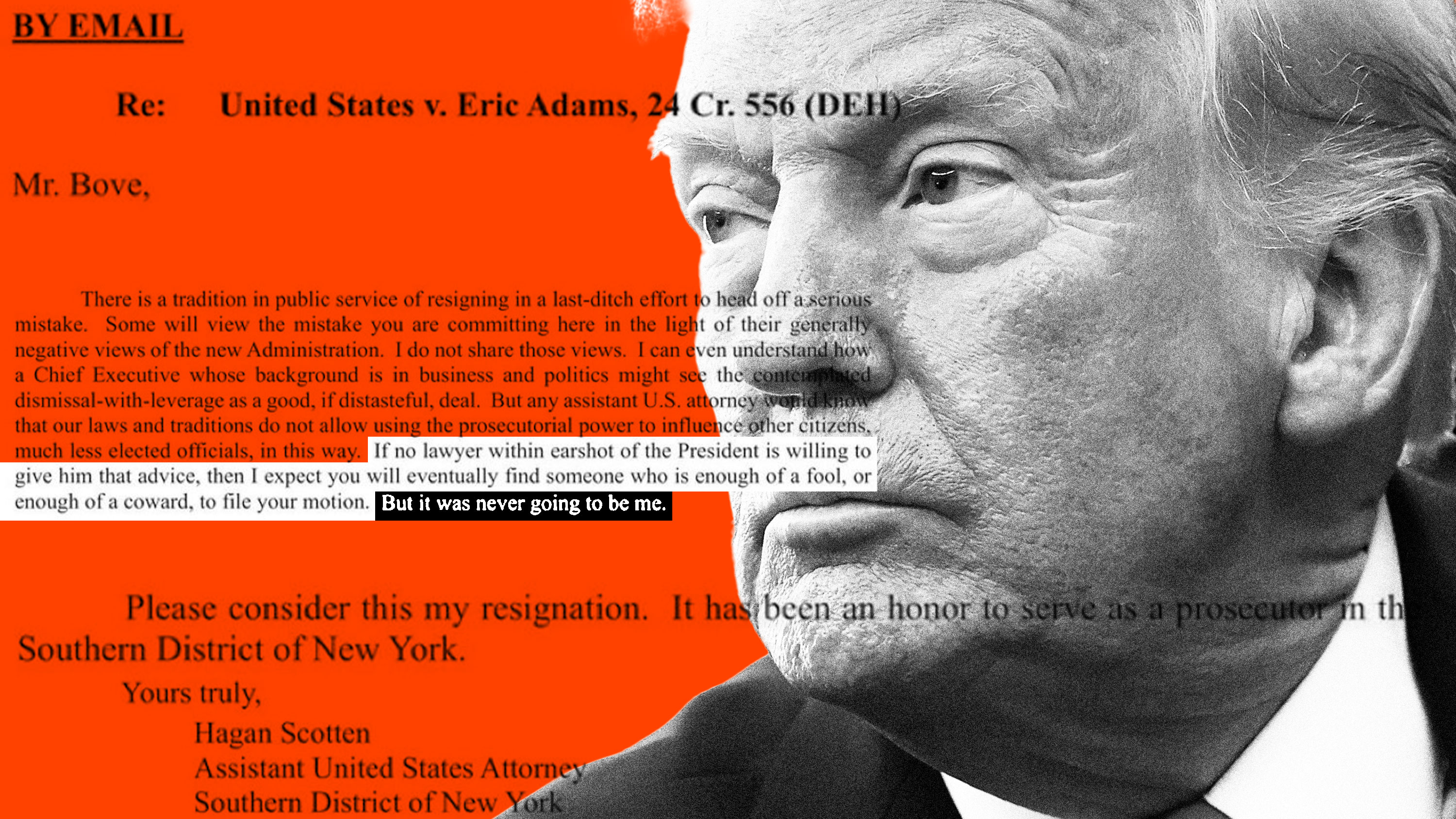 Ex-Kavanaugh Clerk Hagan Scotten Calls Out Trump DOJ in Defiant