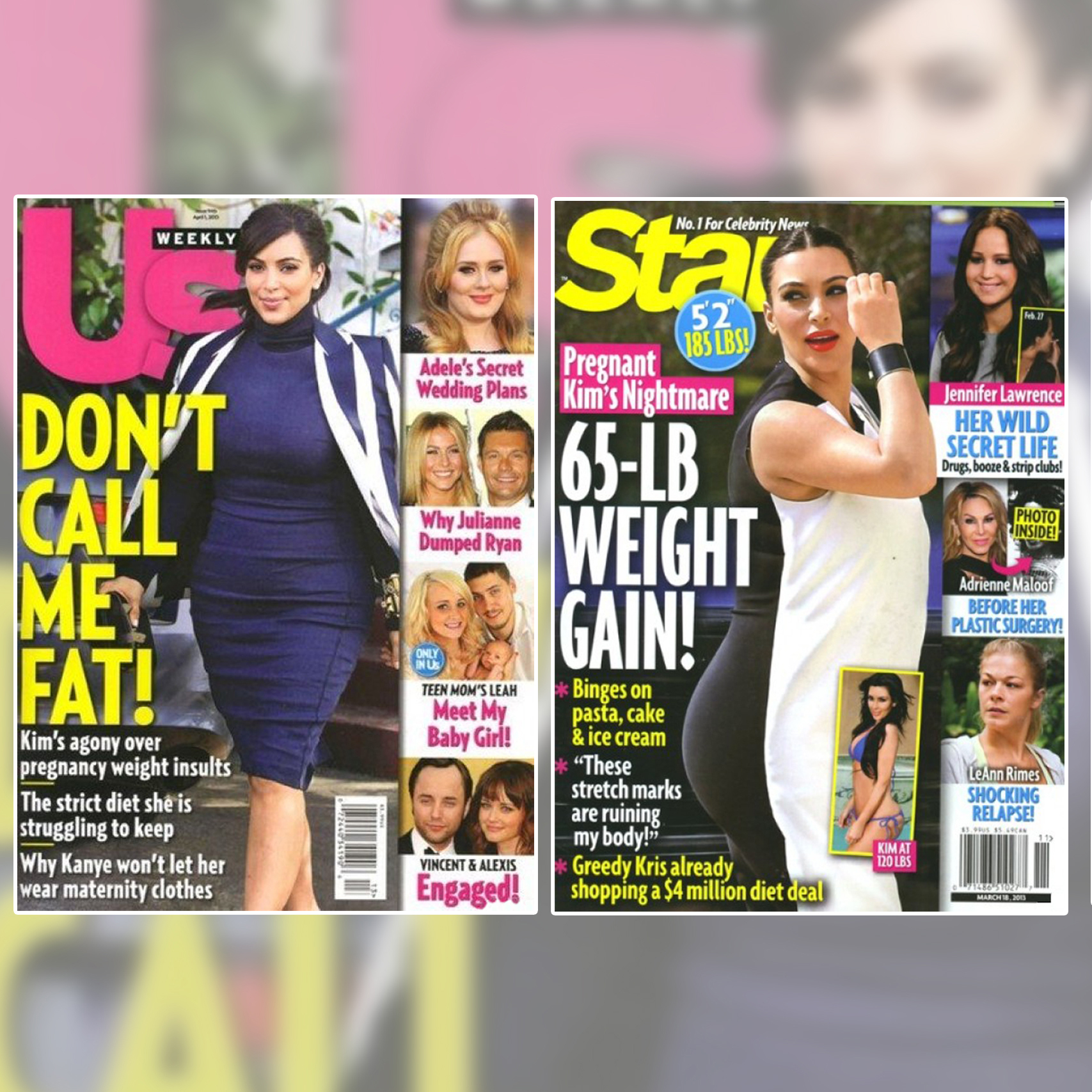 Pregnant Kim Kardashian Is Being Fat-Shamed, and It Needs to Stop, image size:1707x1707