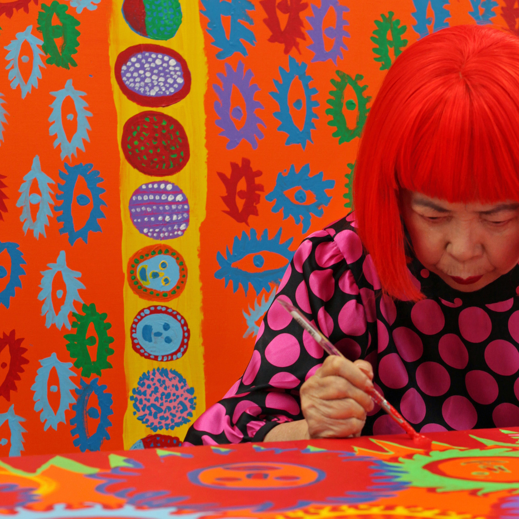 Yayoi Kusama Contemplates Life and Death in Technicolor