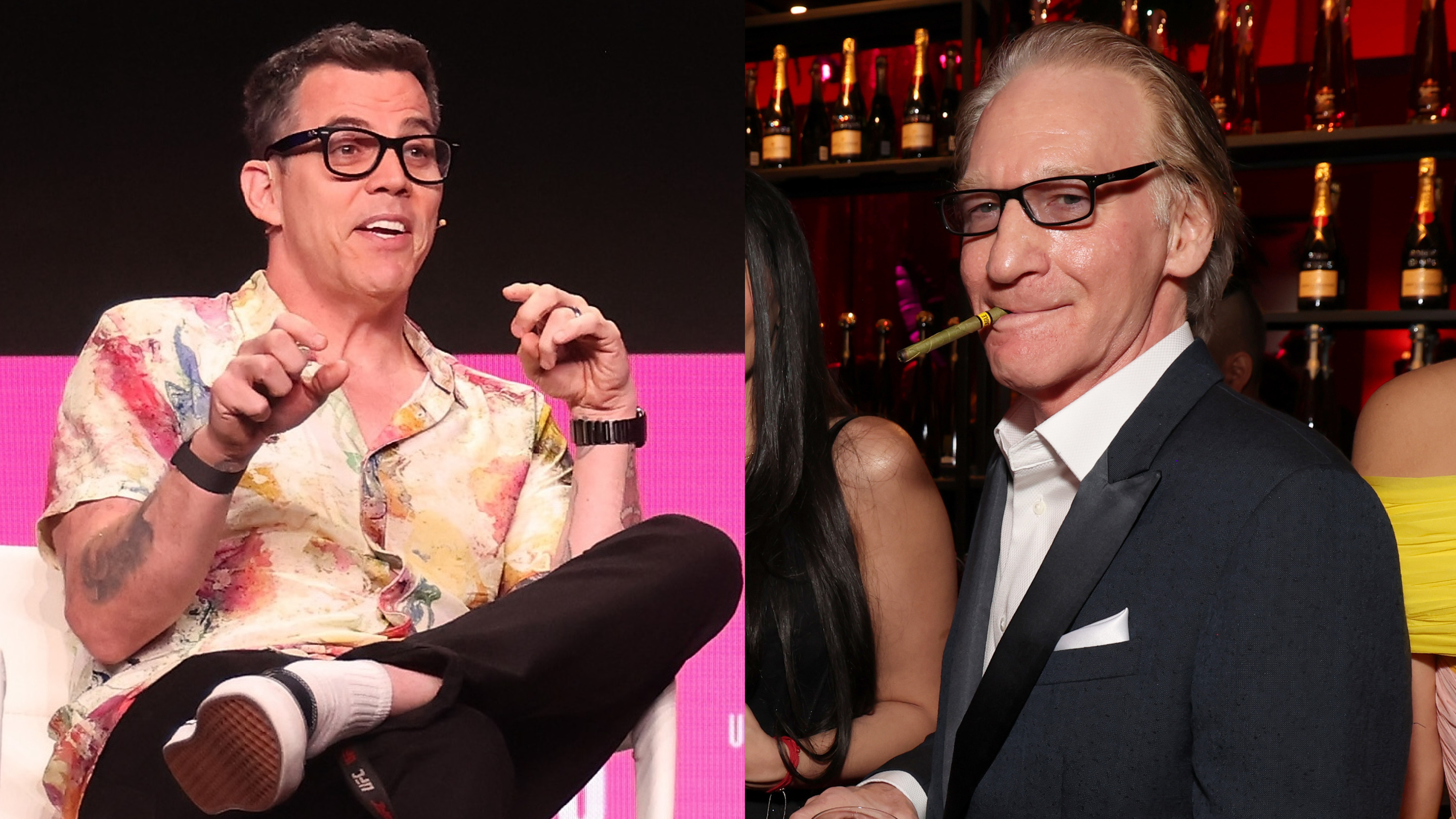 Bill Maher Refused to Stop Smoking Pot Around Sober Steve-O