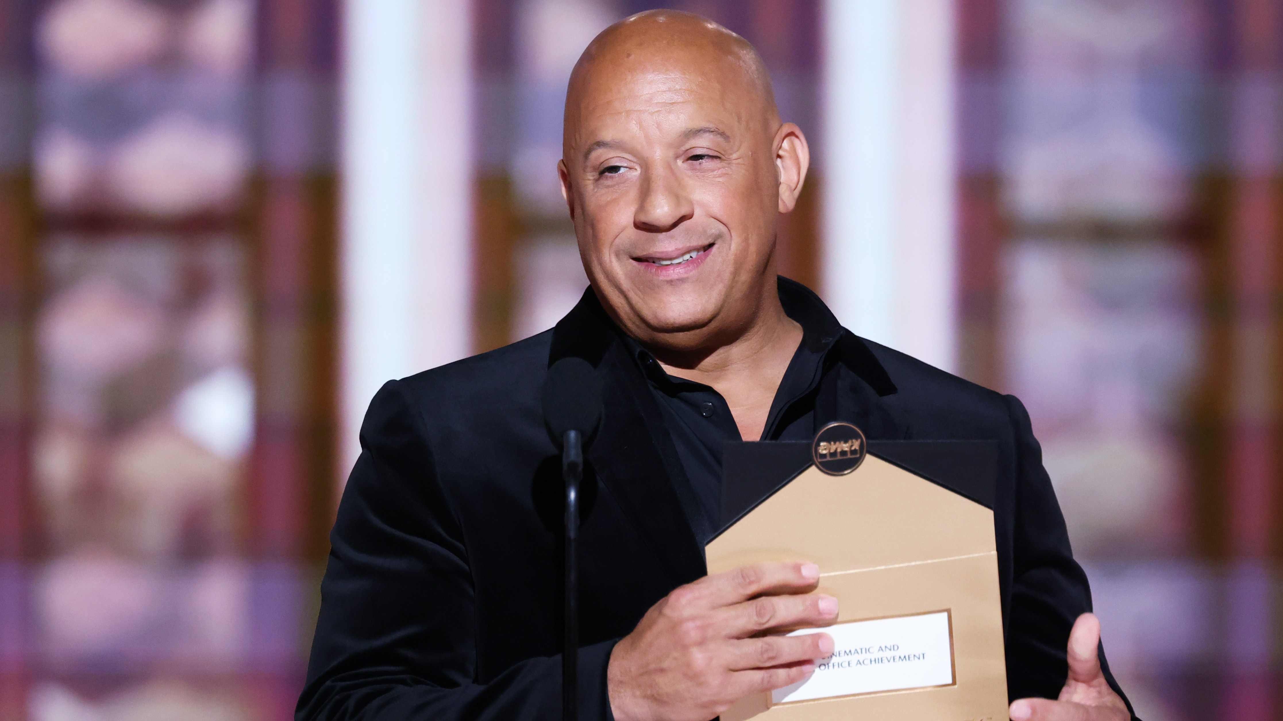 Vin Diesel and The Rock Share Tense Moment at Golden Globes
