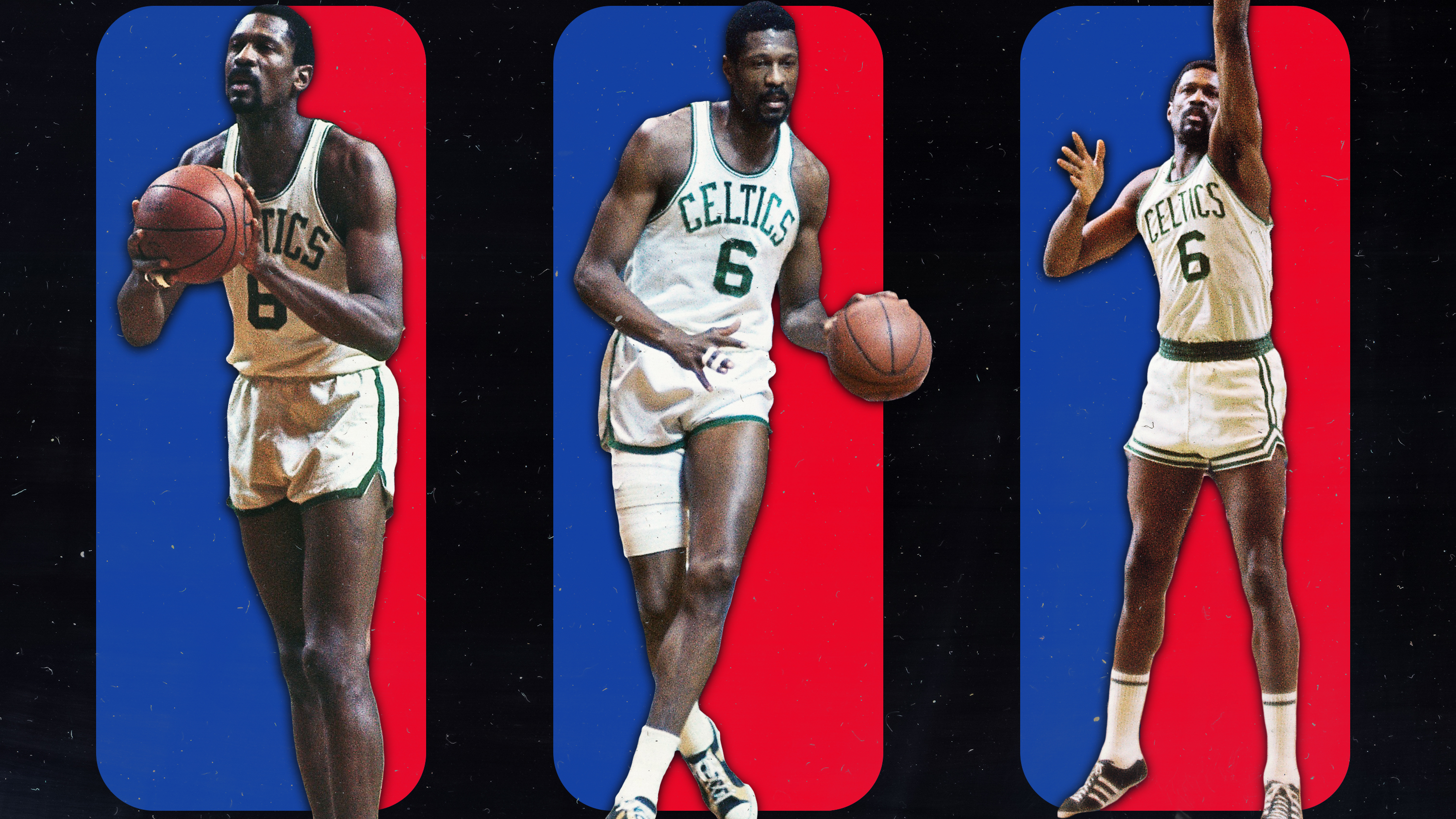 Why It's Time for Bill Russell to Replace Jerry West as the NBA Logo, image size:3000x1688