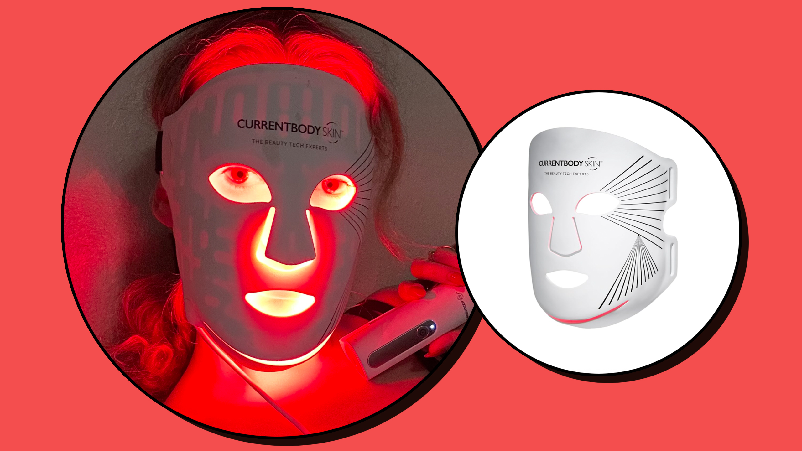 CURRENTBODY LED Light Therapy Mask シリーズ2 Red Light Therapy Mask | LED Face Mask | CurrentBody USA
