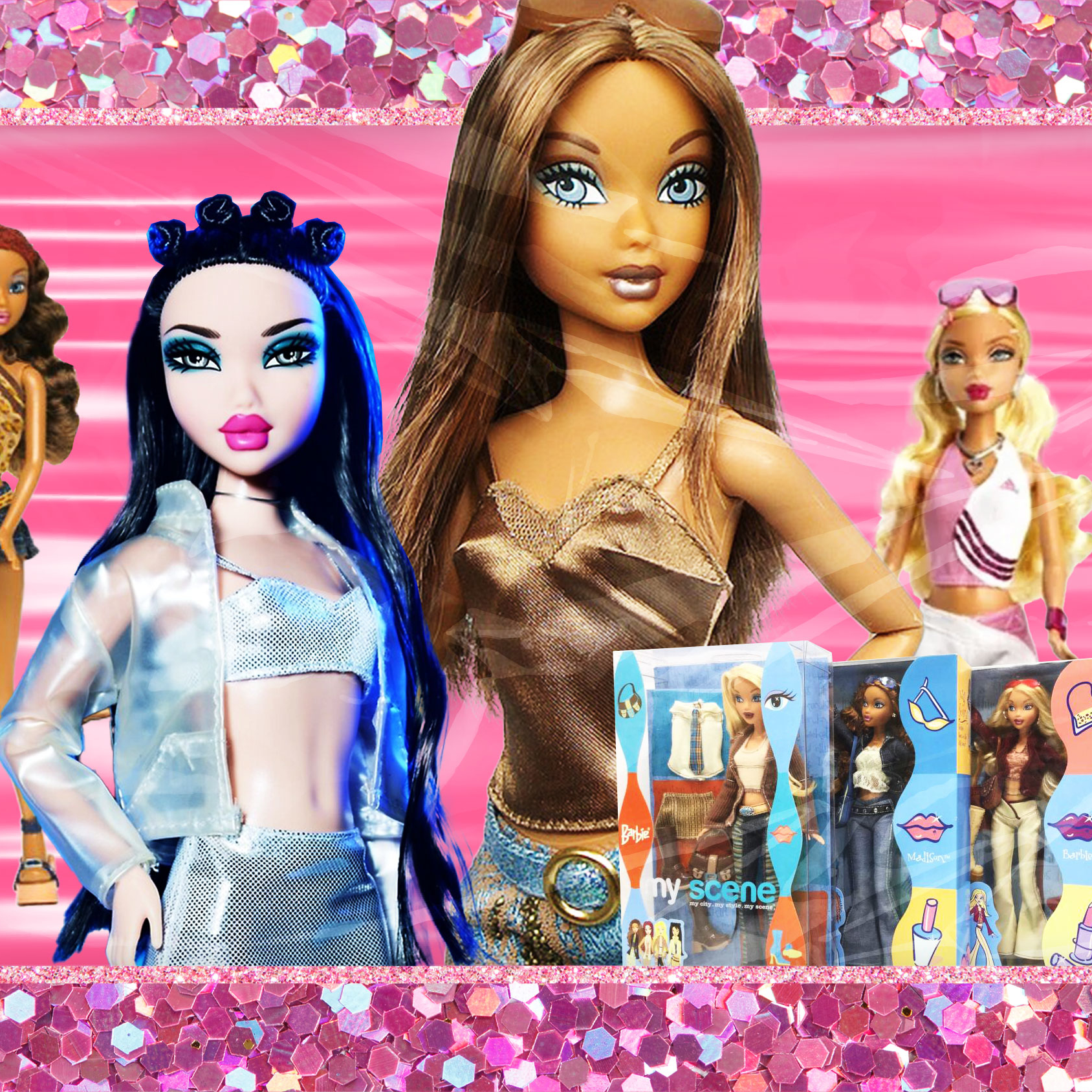 Posable barbies online