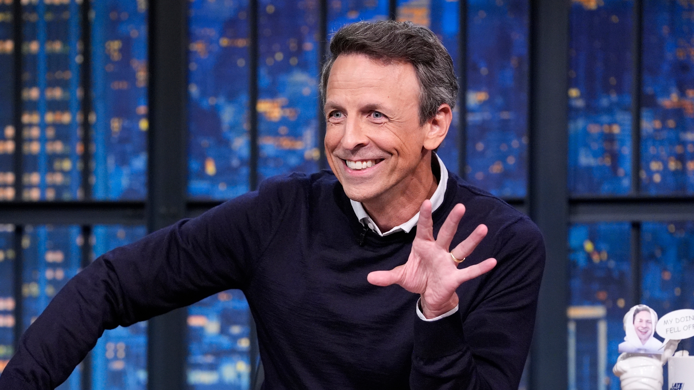Seth Meyers Mocks Donald Trump's Unhinged Flirting With Zohran