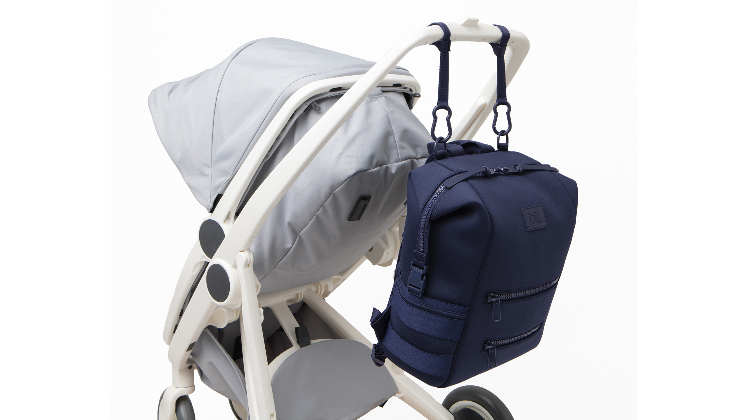 dagne dover diaper bag Dagne Dover Indi Diaper Bag Backpack - Oatmeal, Large  main image 2