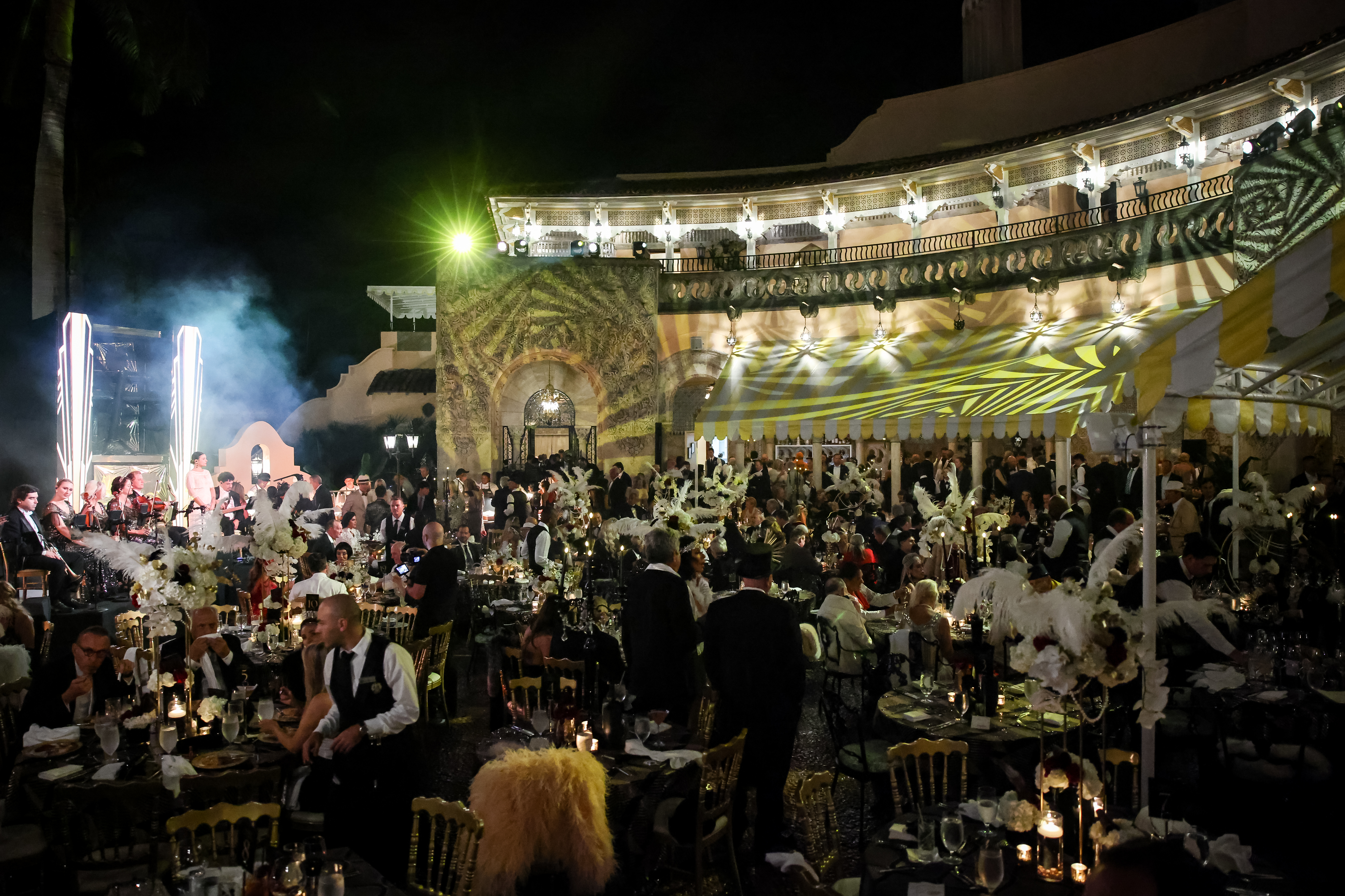 Mar-a-Lago Guests Spill Tacky Details of President Donald Trump's Great  Gatsby Halloween Bash, image size:5400x3600