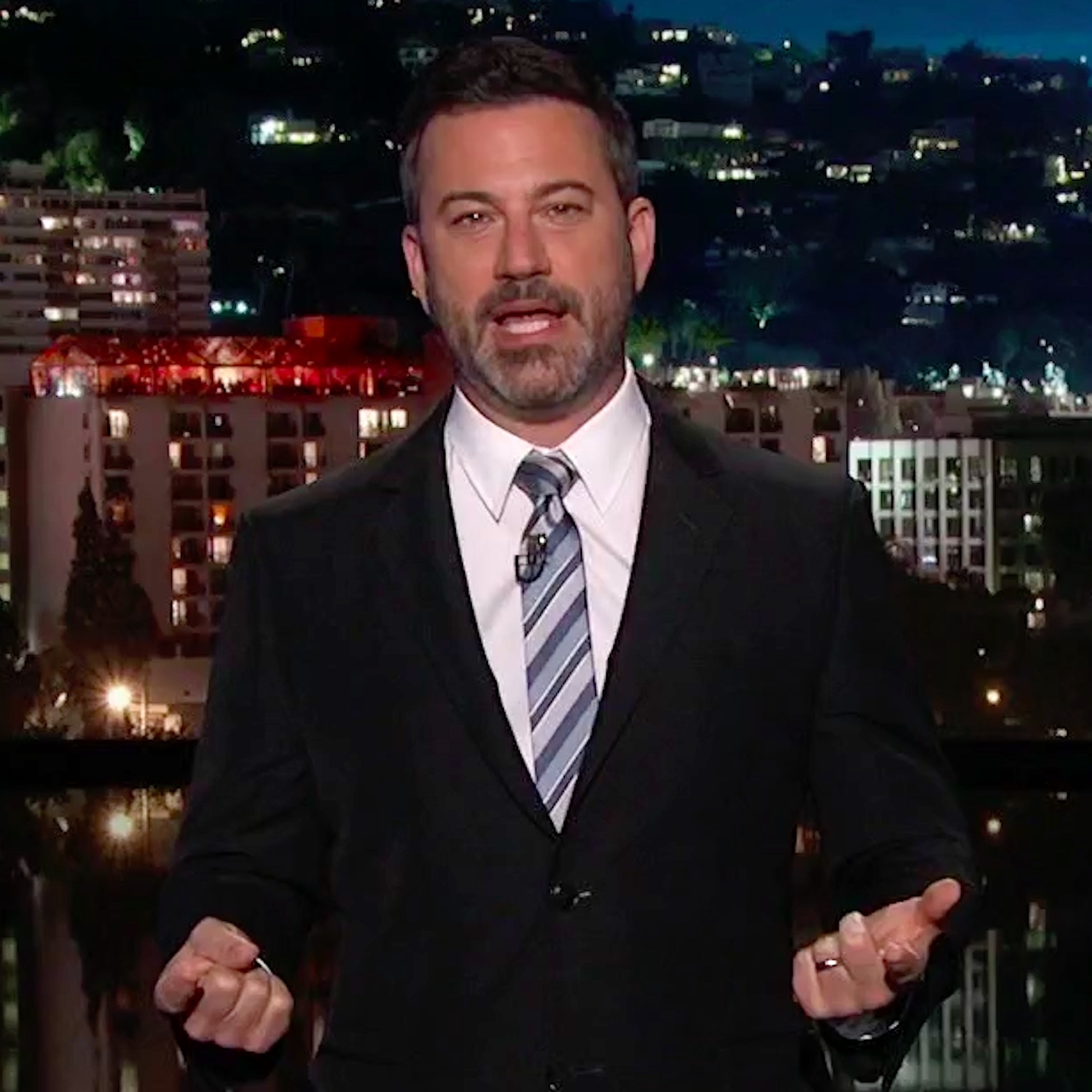 Jimmy Kimmel Destroys Trump's 'Angry, Jumbled, Dishonest' Press Conference