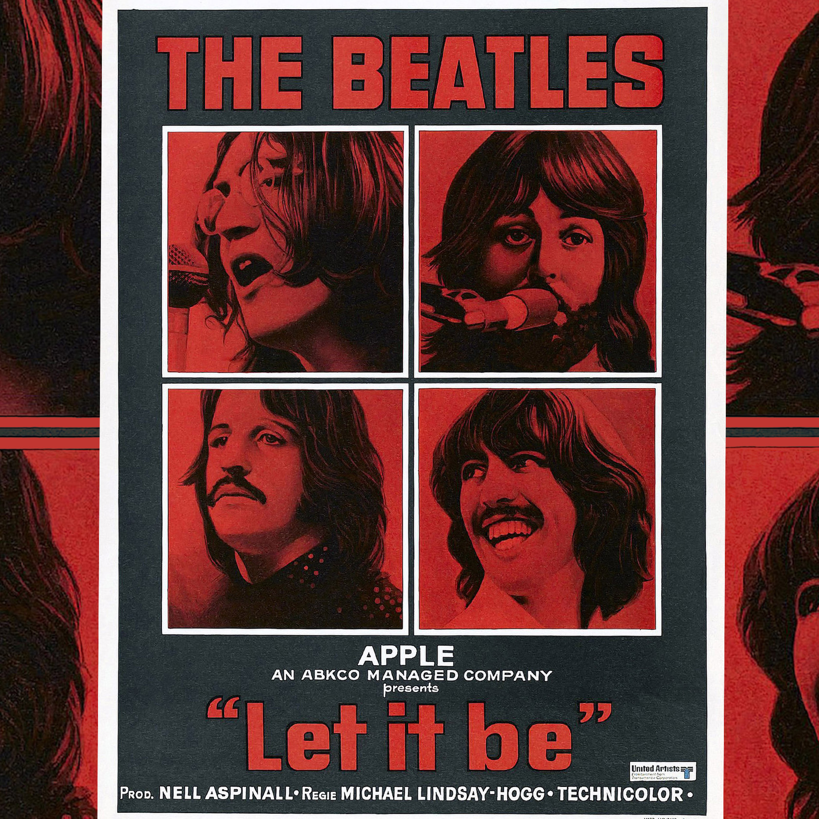 The Beatles / Let It Be UK盤LP Red Apple The Beatles – Let It Be – Vinyl (Red Apple on rear cover, LP