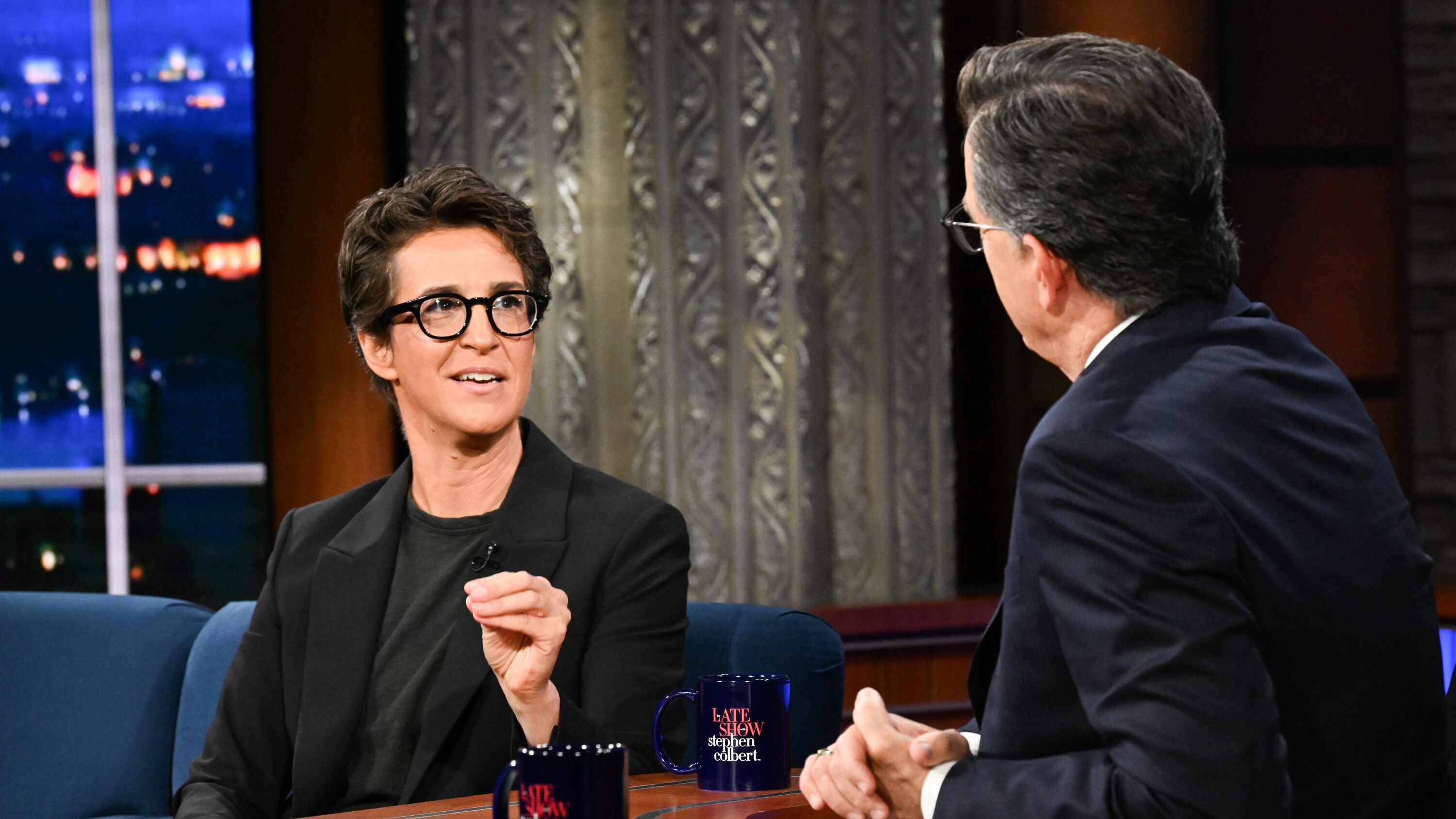 Rachel Maddow Tells Colbert Why Trump and Vance Won't Quit 'Racist'  Pet-Eating Hoax