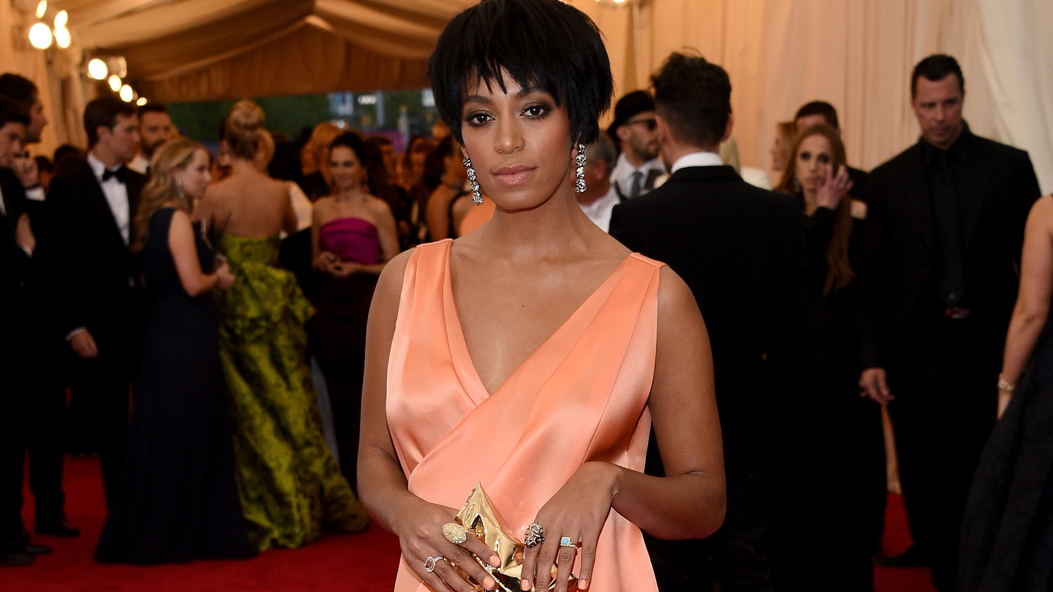 Solange Knowles's Met Gala Clutch 'Worth Fighting For'; Nicolas