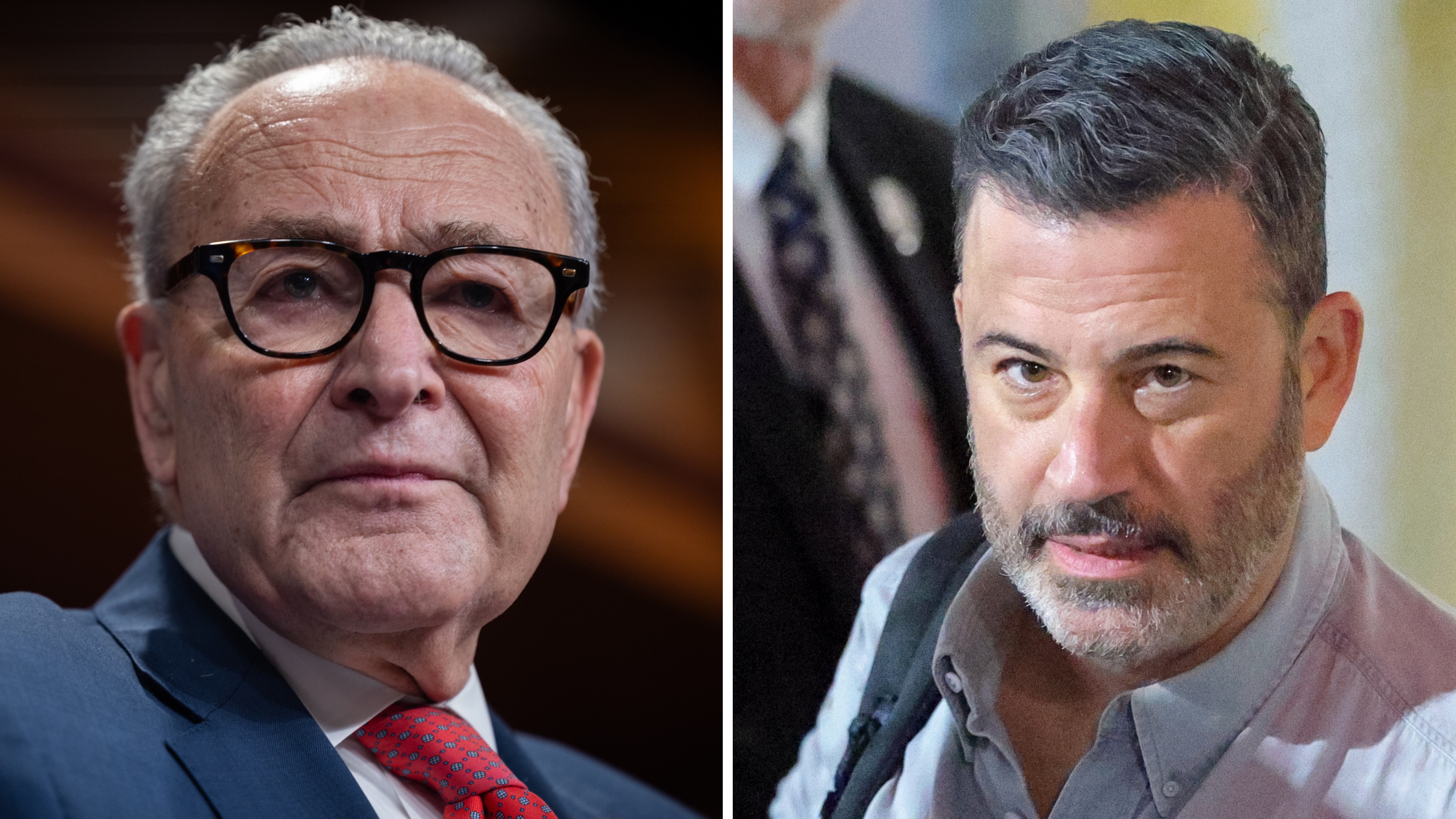 Jimmy Kimmel Roasts Chuck Schumer's Shutdown Implosion With a Swipe at His Age