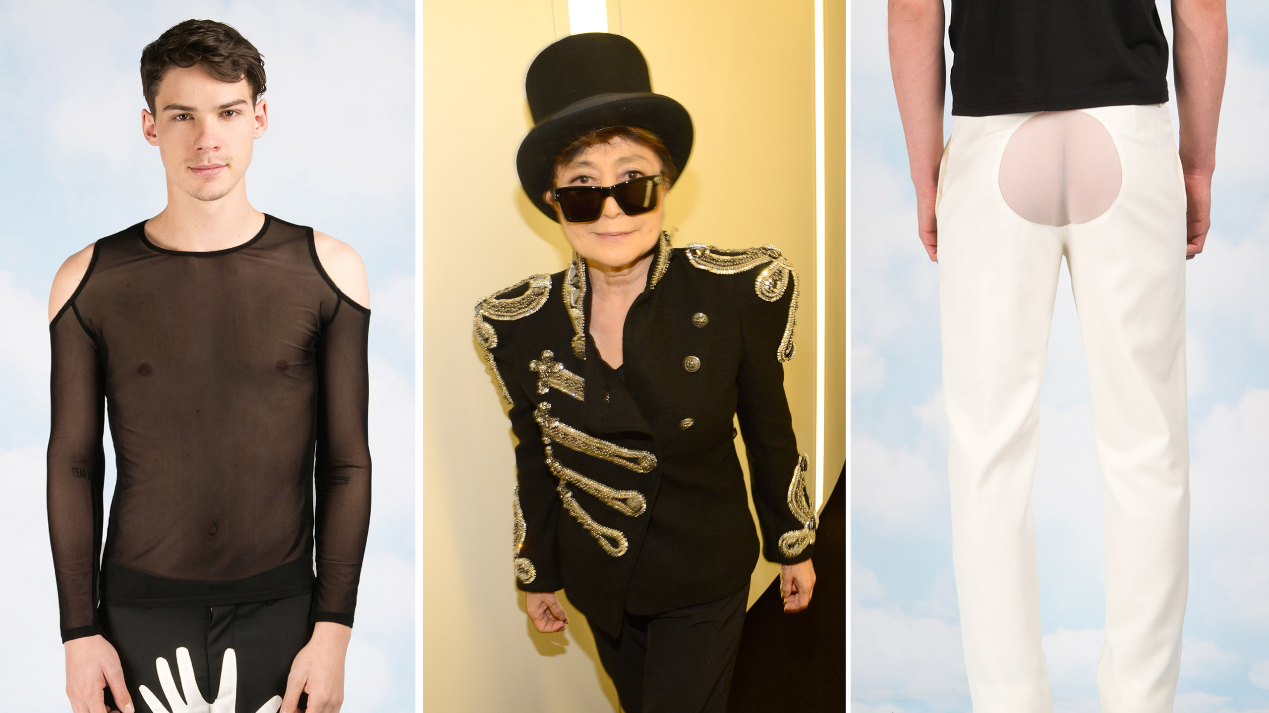 Yoko Ono Designs A Men