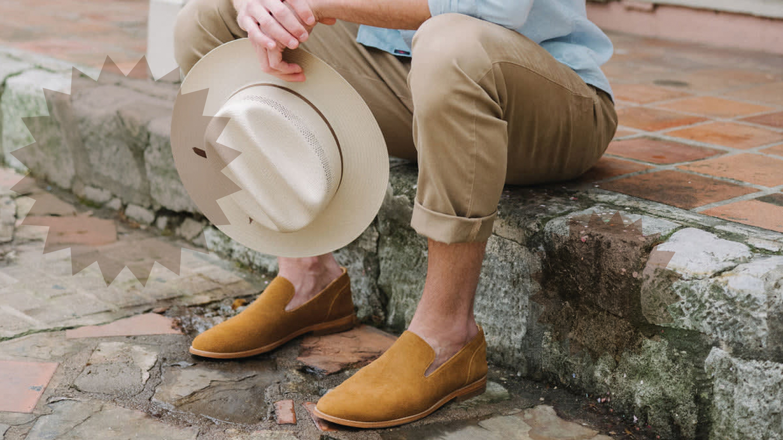 Tecovas Monterrey Brown Suede Loafers Leather Slip On Dress Shoes Minimalist The Monterrey Men main image 2