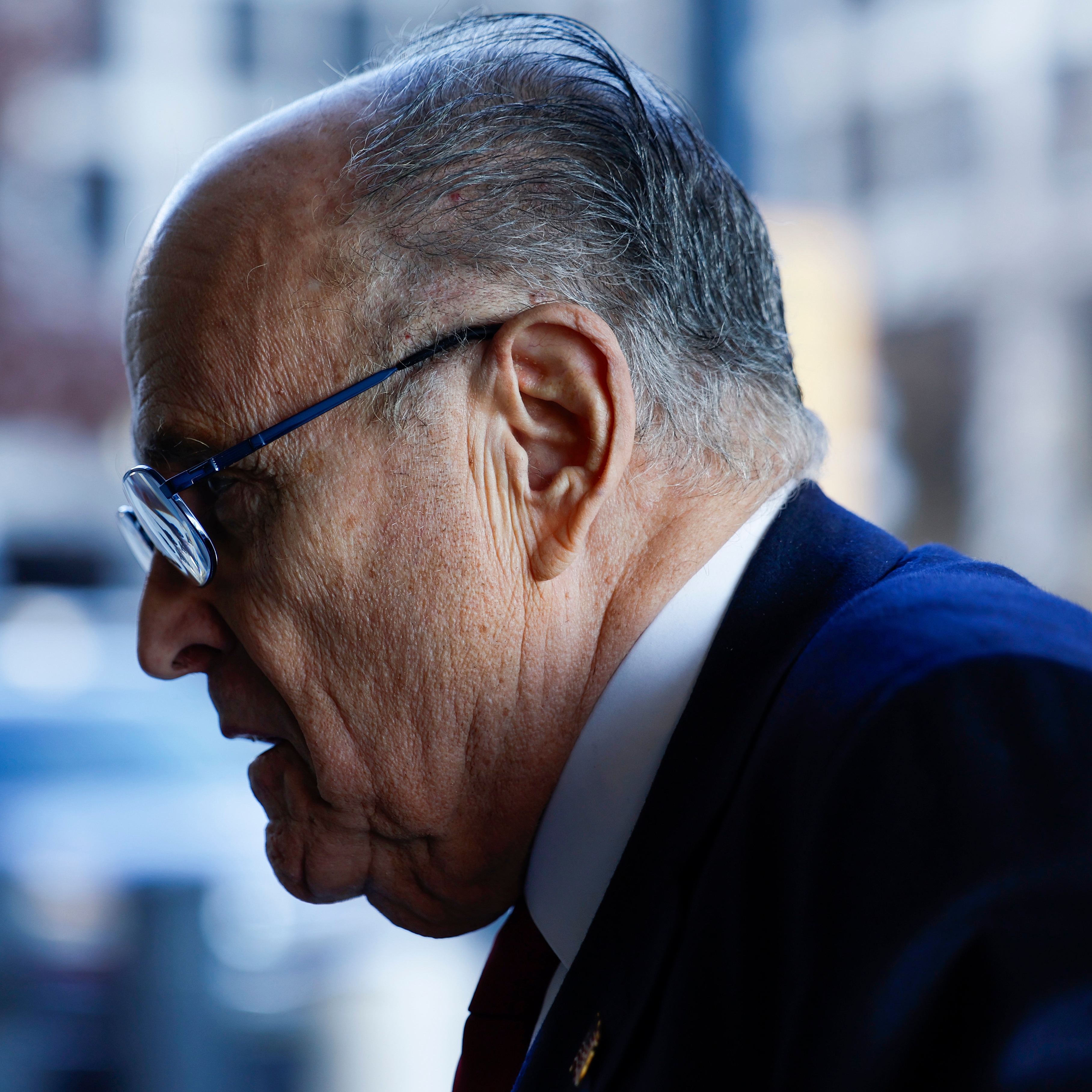 Rudy Giuliani Muted During Chaotic Virtual Lawsuit Hearing