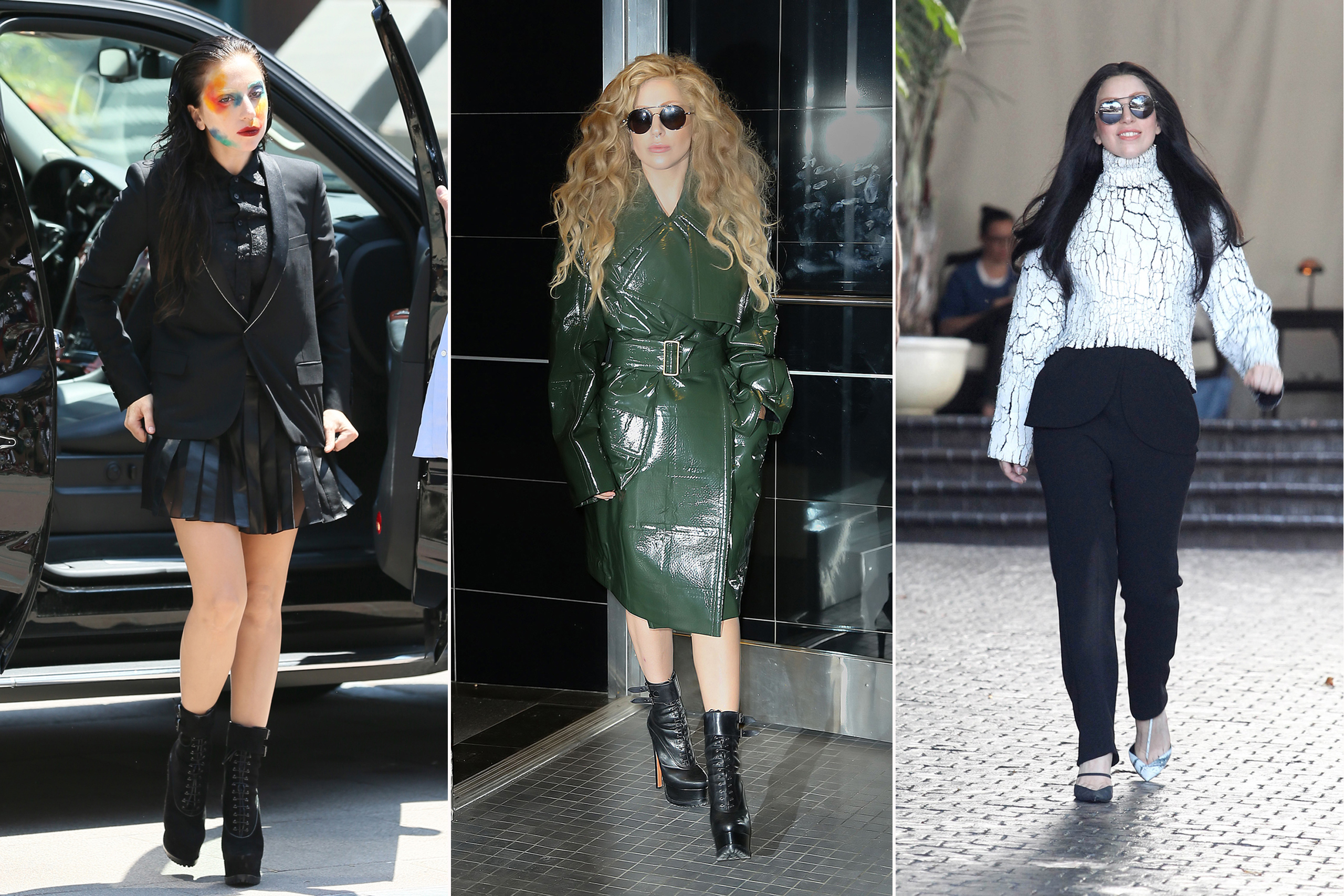 lady gaga dressed down Lady Gaga's New Toned-Down Style