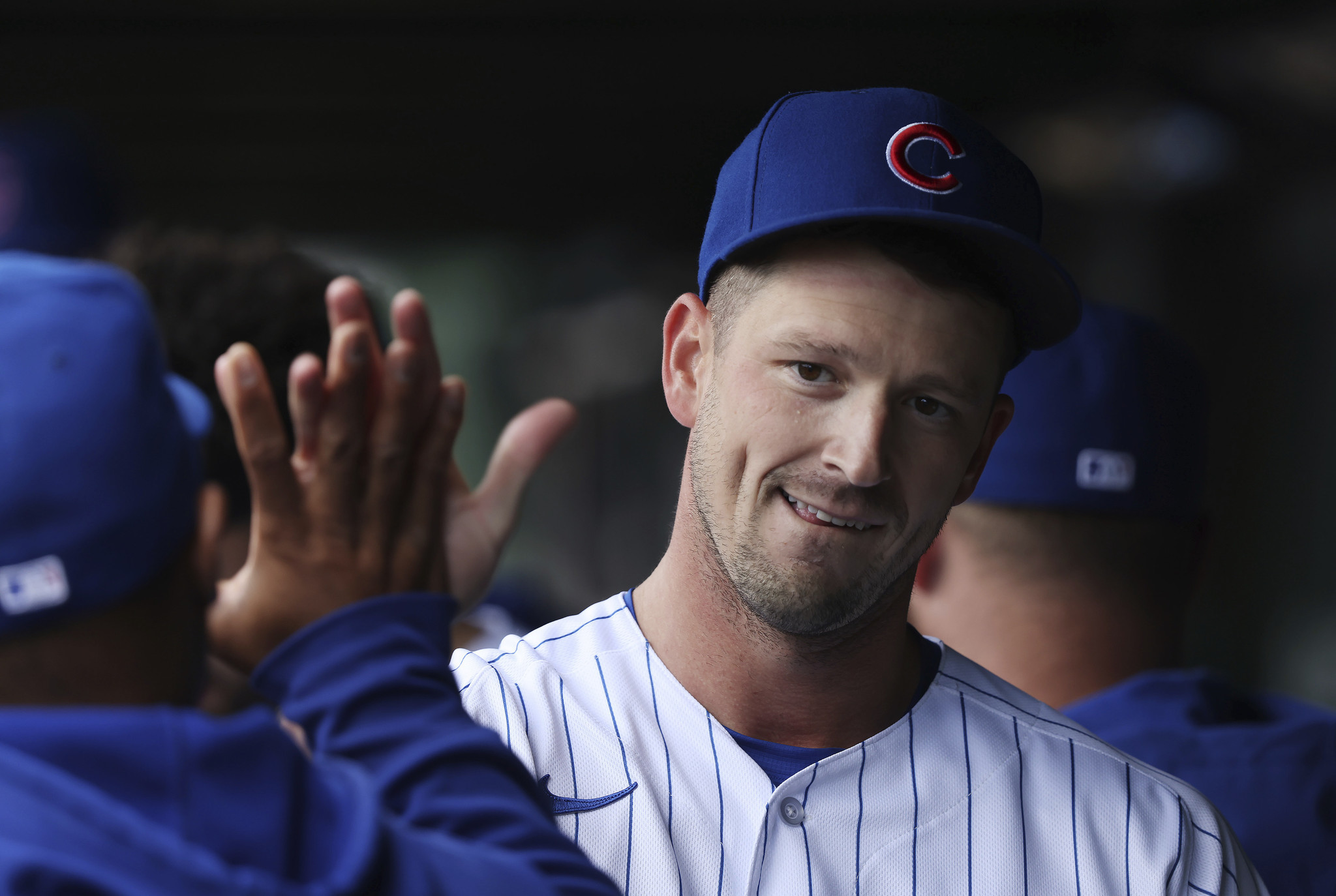 Collision ends Smyly perfect game bid, Cubs top Dodgers 13-0