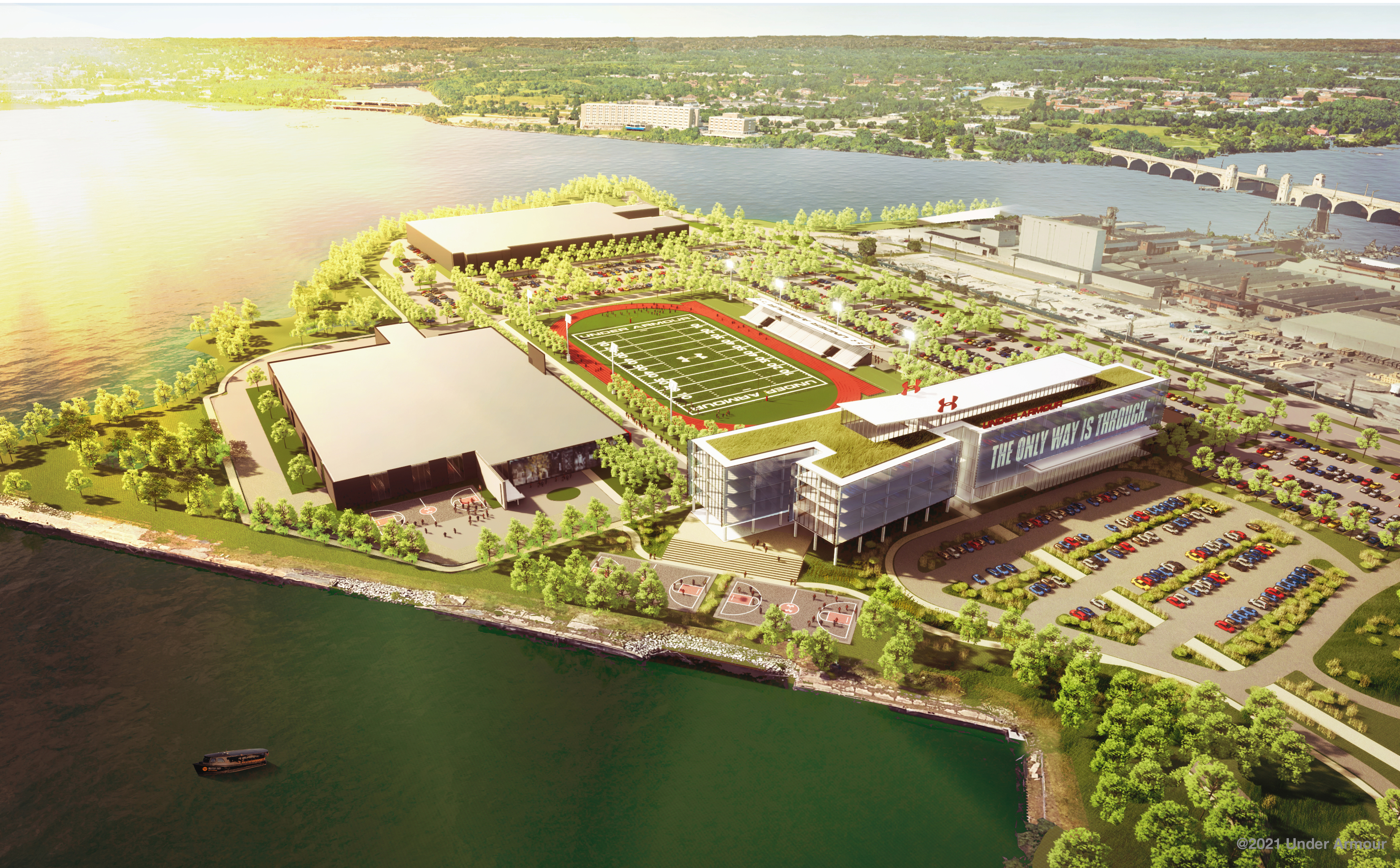 Under Armour's headquarters questions about the future of Port Covington – Baltimore Sun