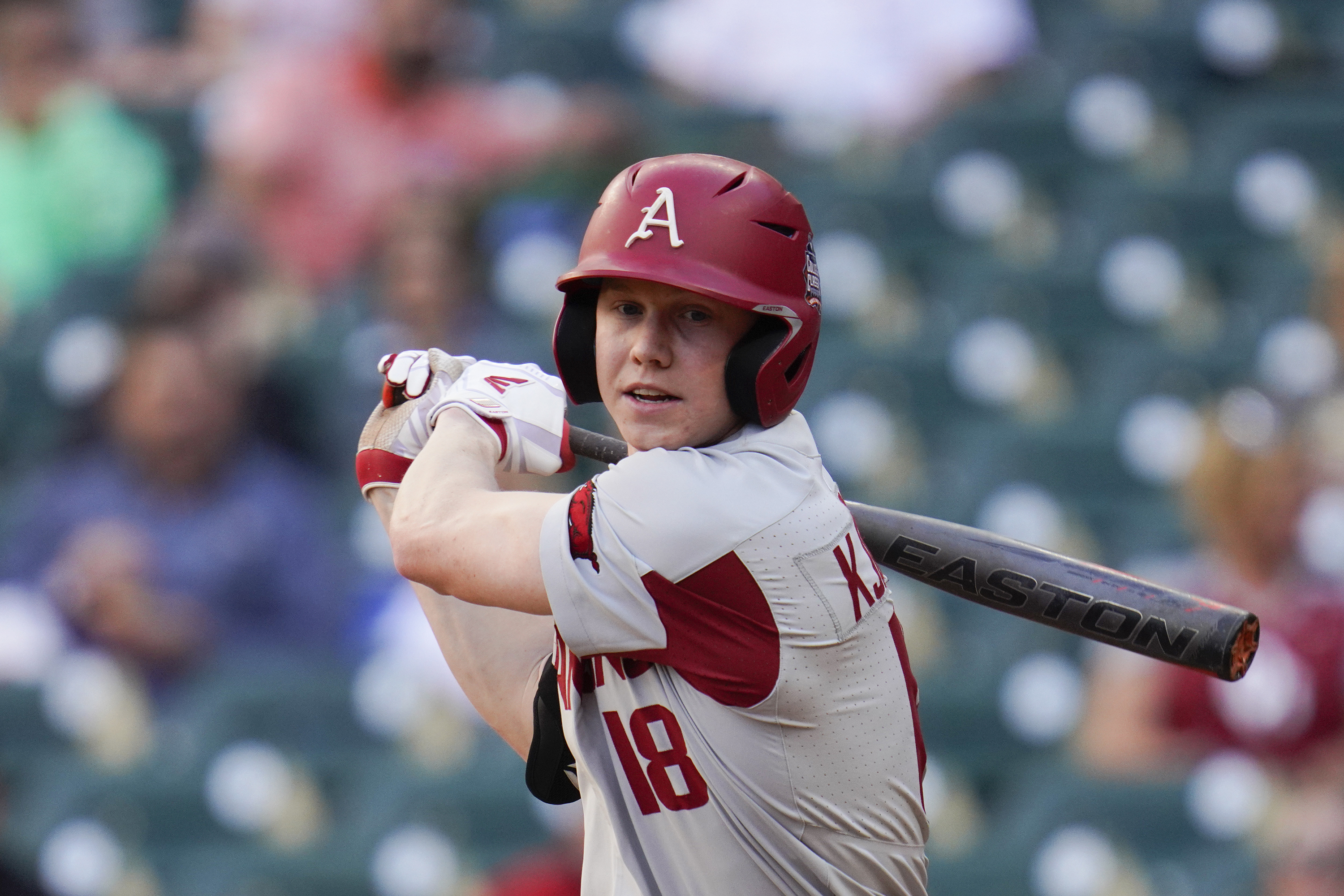 What they're saying about the Orioles' selection of Arkansas outfielder Heston  Kjerstad