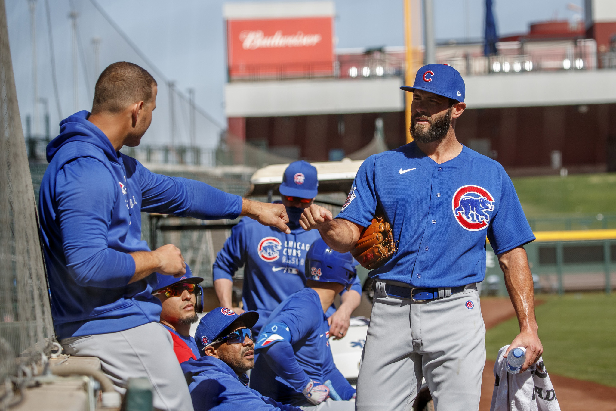 Jake Arrieta takes the mound as the Chicago Cubs continue spring training