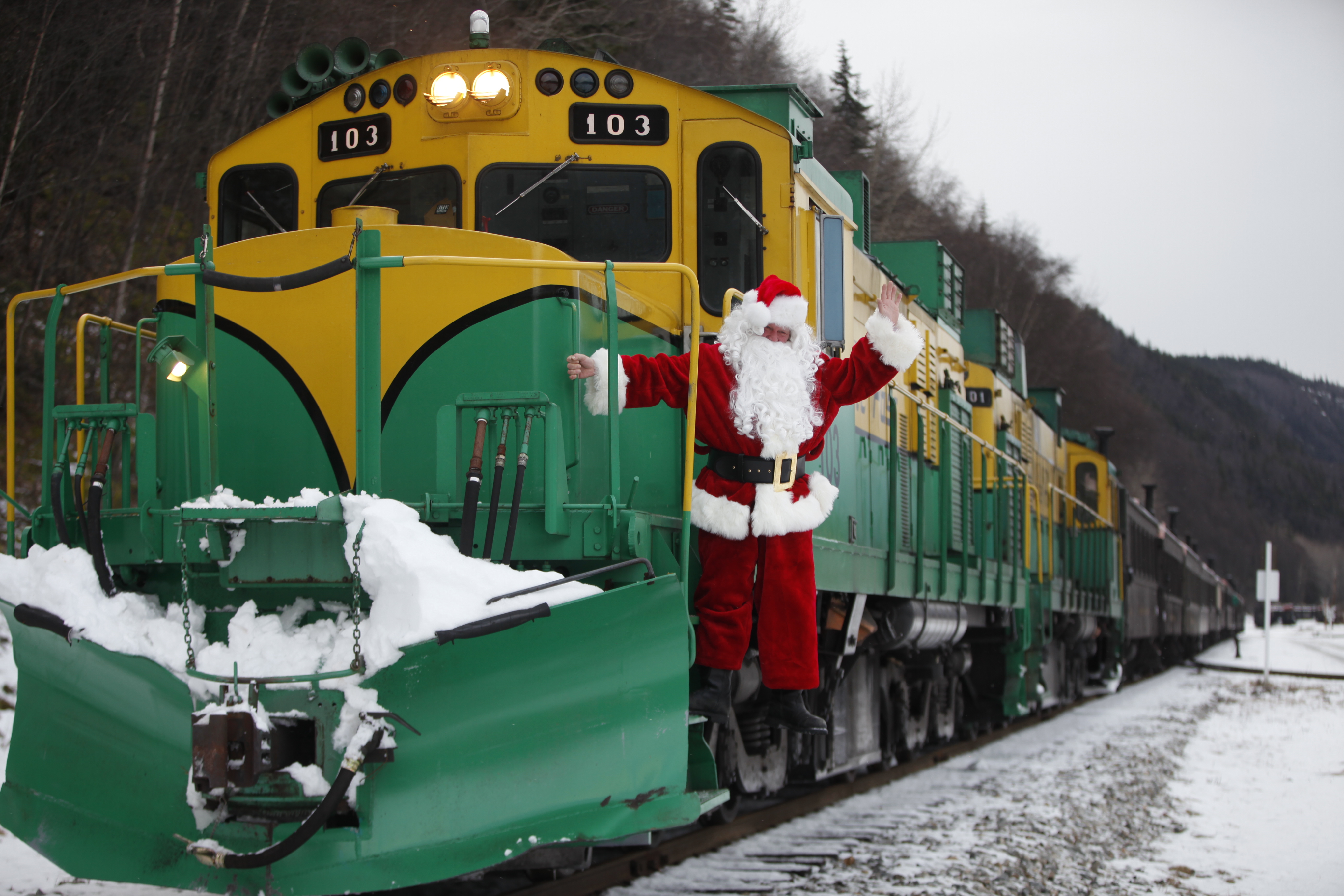 All aboard! The best Christmas train rides in America