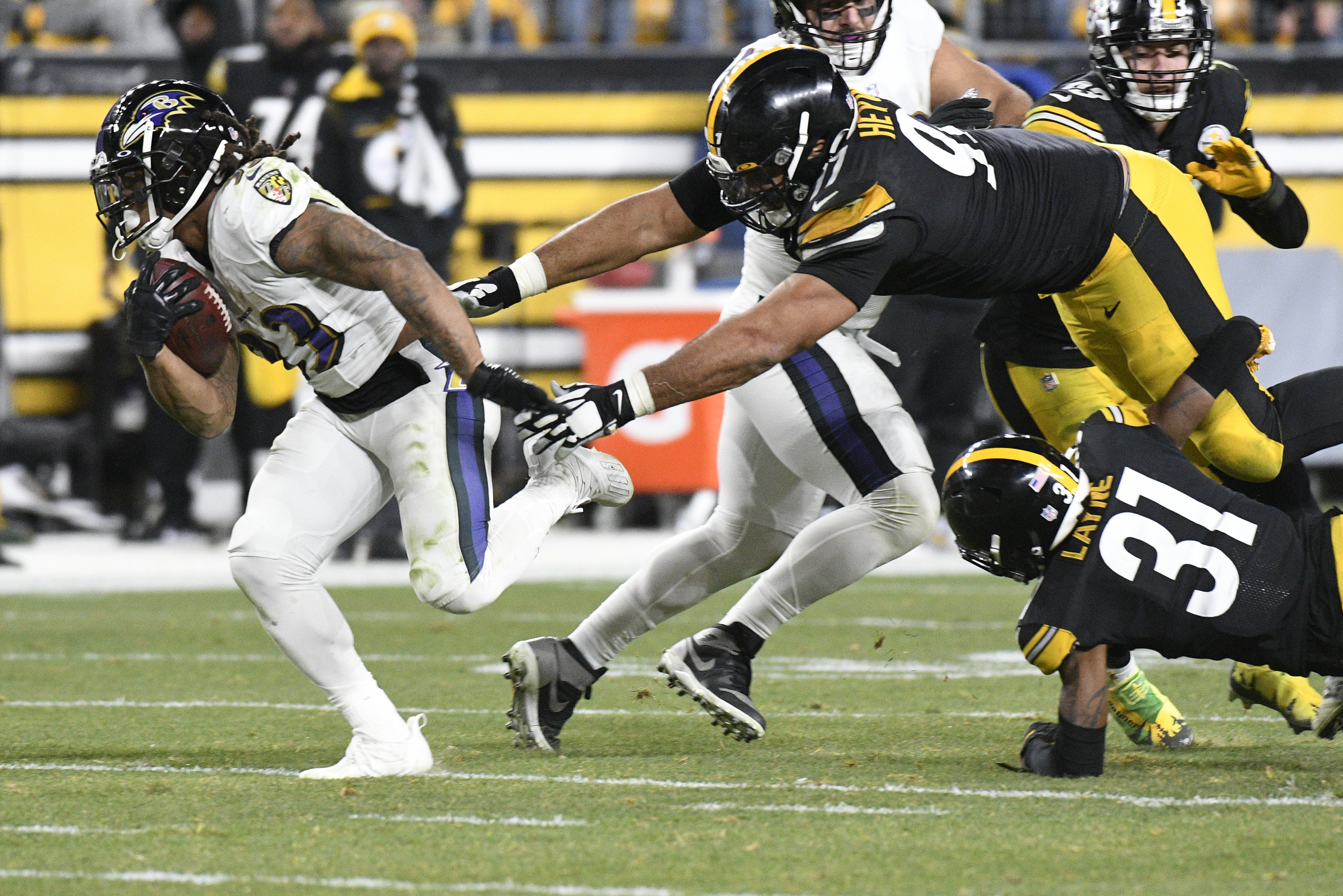 Steelers turn away Ravens 20-19 after failed 2-point attempt - The San  Diego Union-Tribune