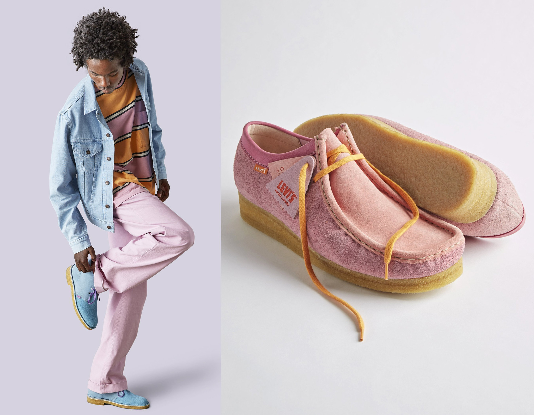 Positivo Multiplicación Admisión Levi's and Clarks team up to create summer's hottest shoes. OMG, did you  see this?