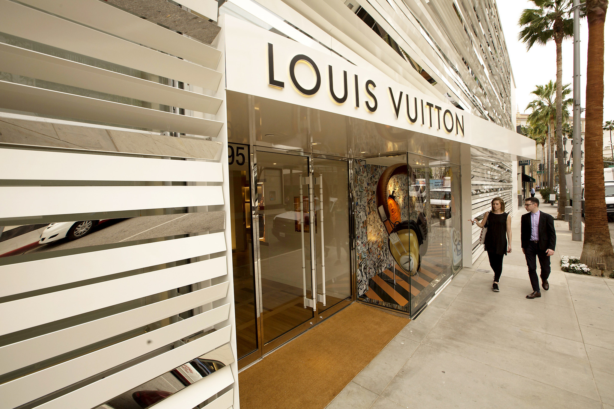 Louis Vuitton Opens Men's Store on Rodeo Drive in Beverly Hills