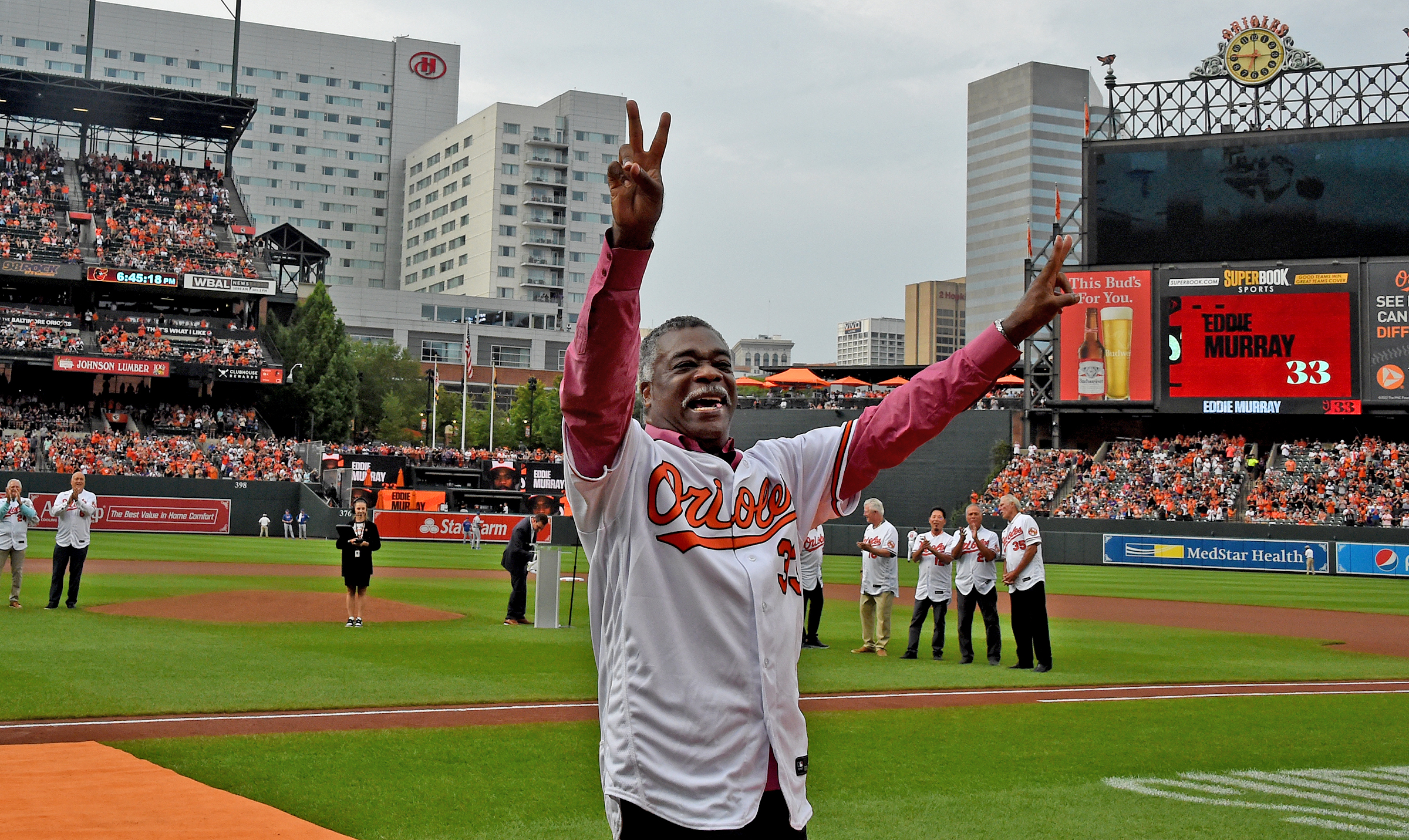 Baltimore was blessed to host Eddie Murray and Bubba Smith