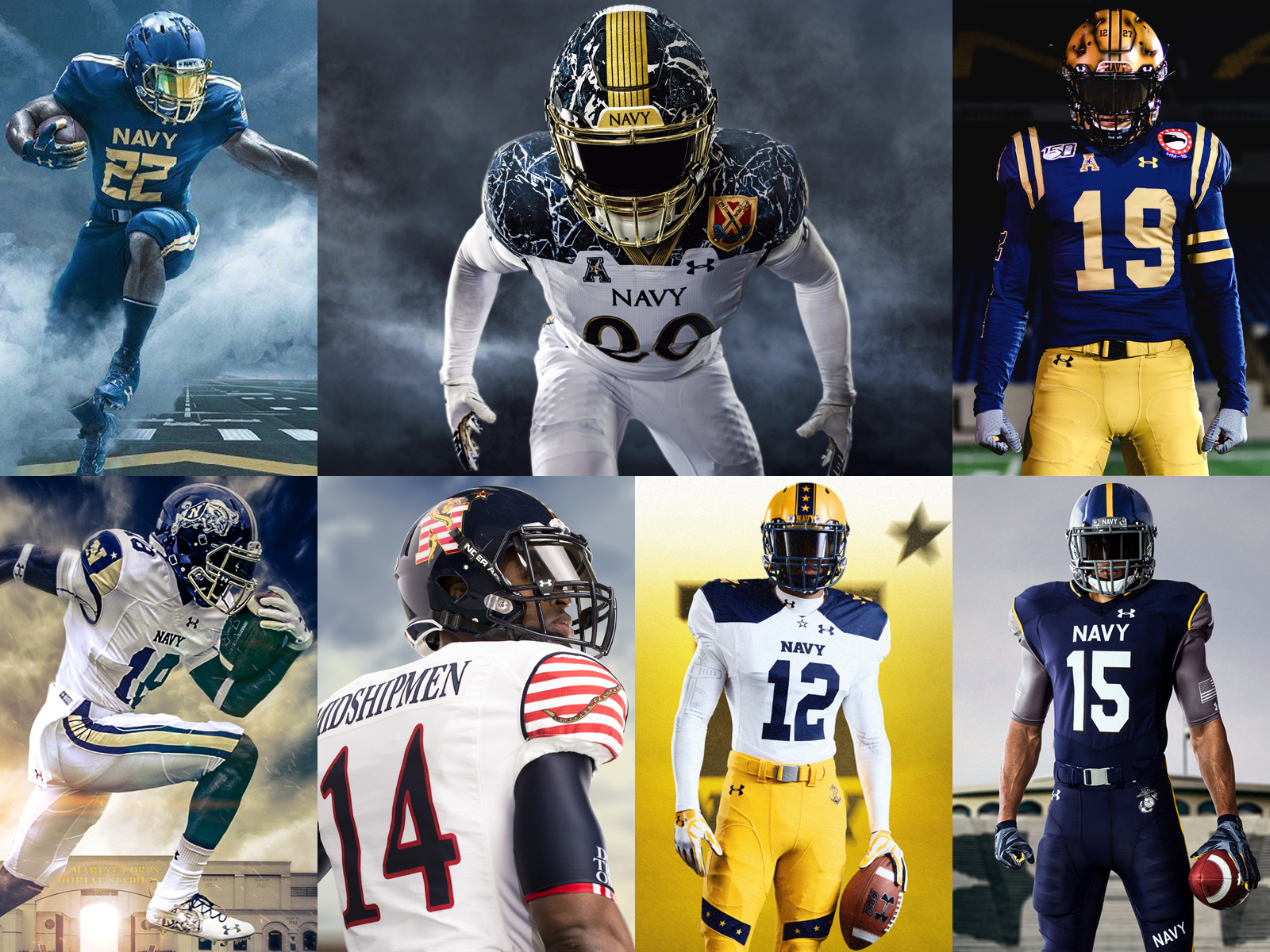Naval Academy's NASA-inspired uniforms extend Army-Navy Game's