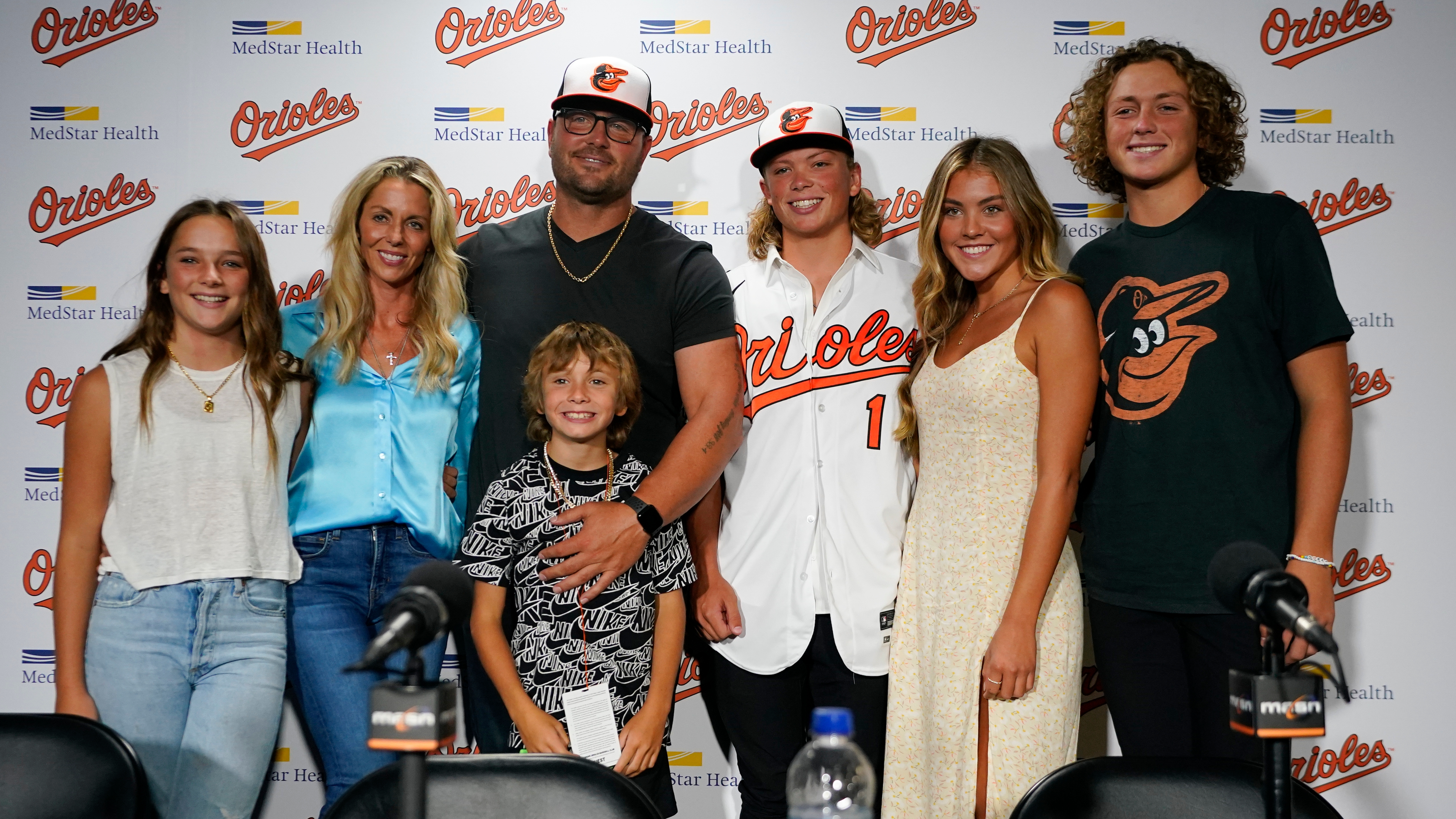 Jackson Holliday's family takes in firsthand view of Orioles' top