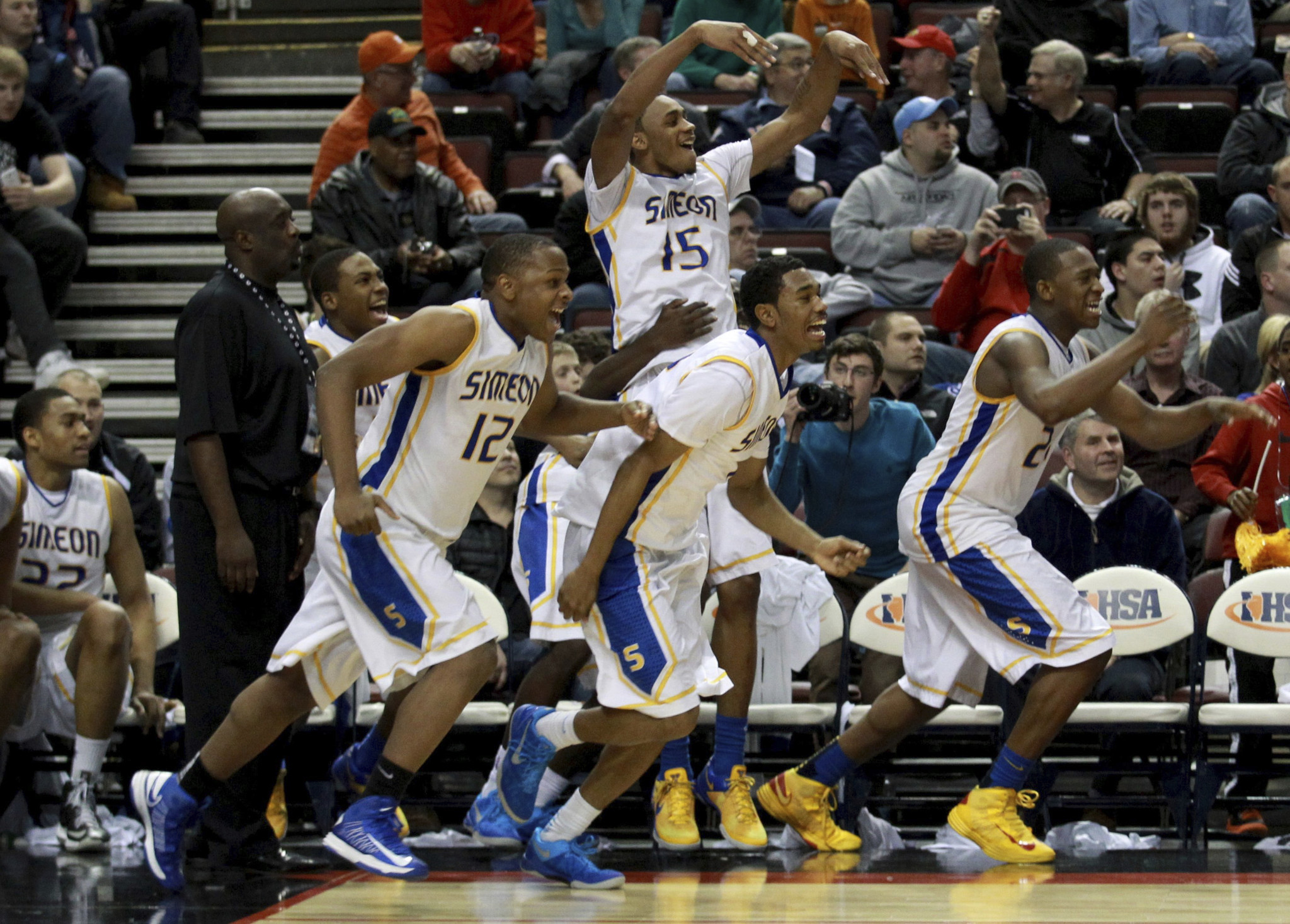 Simeon Varsity Basketball Takes Home 4th Place State Finish