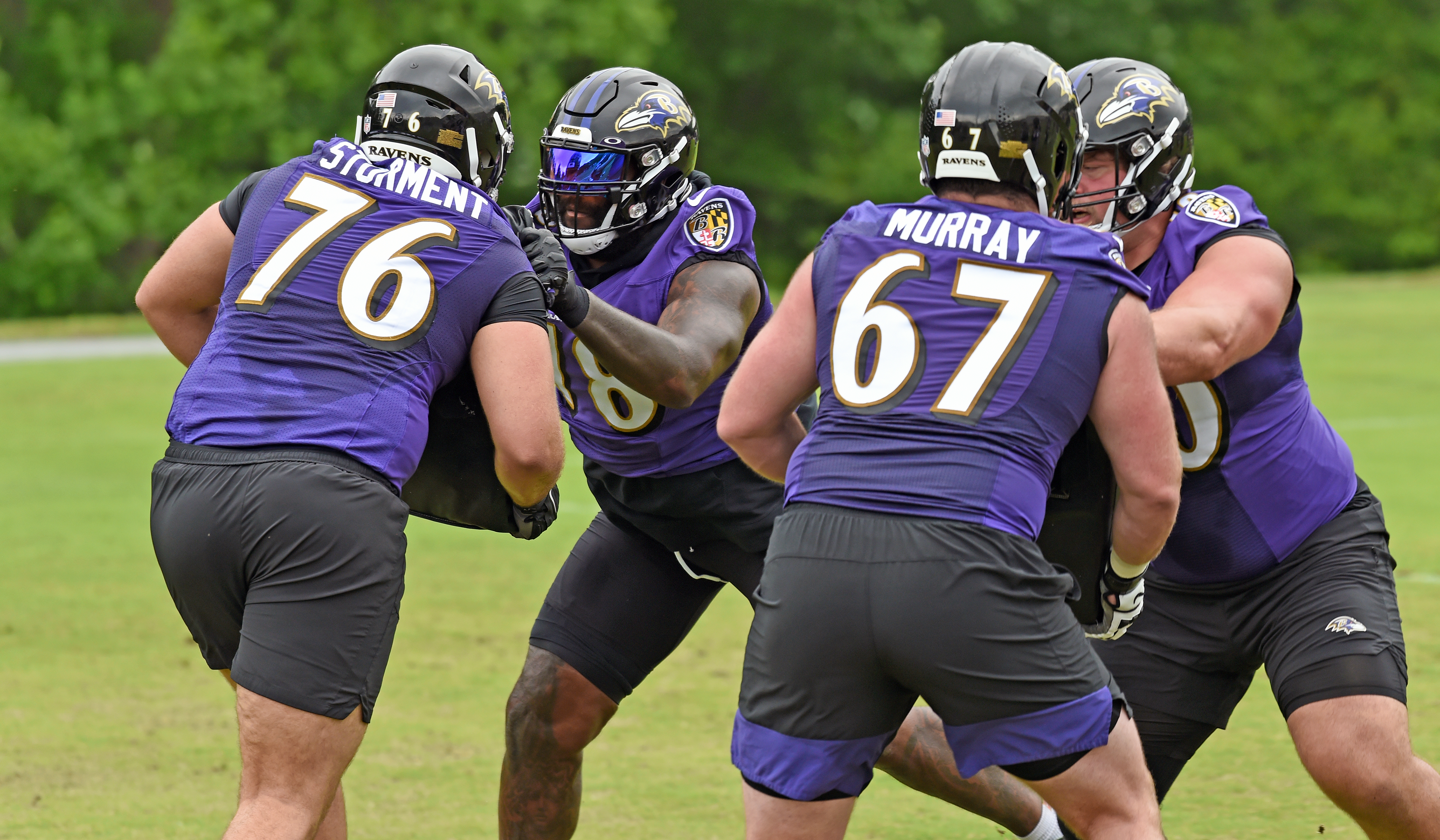Ravens QB Lamar Jackson takes the field for minicamp after months 