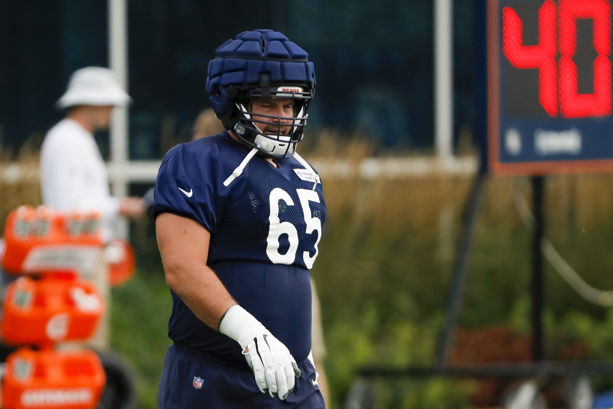 Chicago Bears: Why players are wearing padded helmets