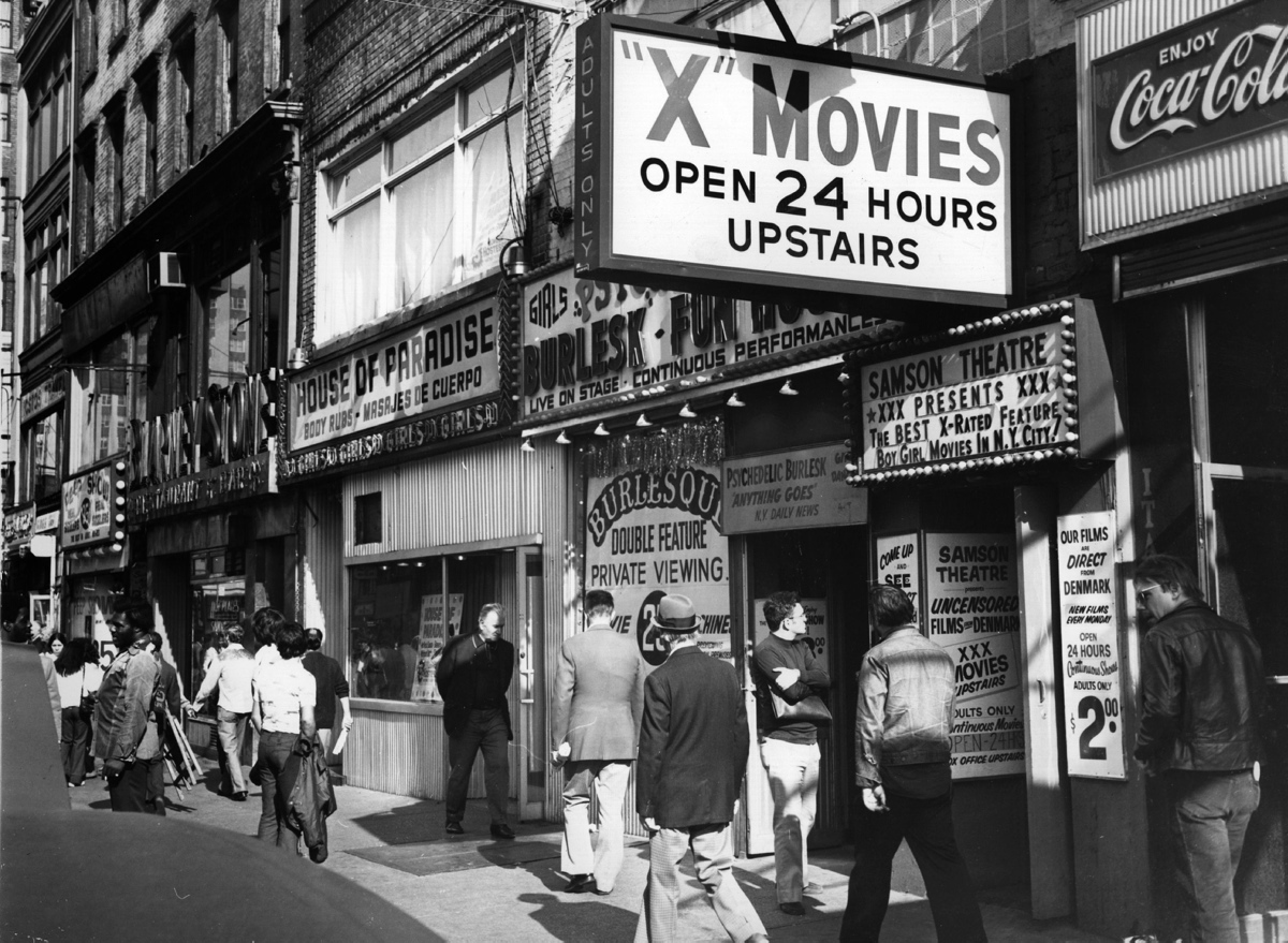 1200px x 879px - The peep shows, porn theaters, and sex workers of 1970s and 1980s Times  Square